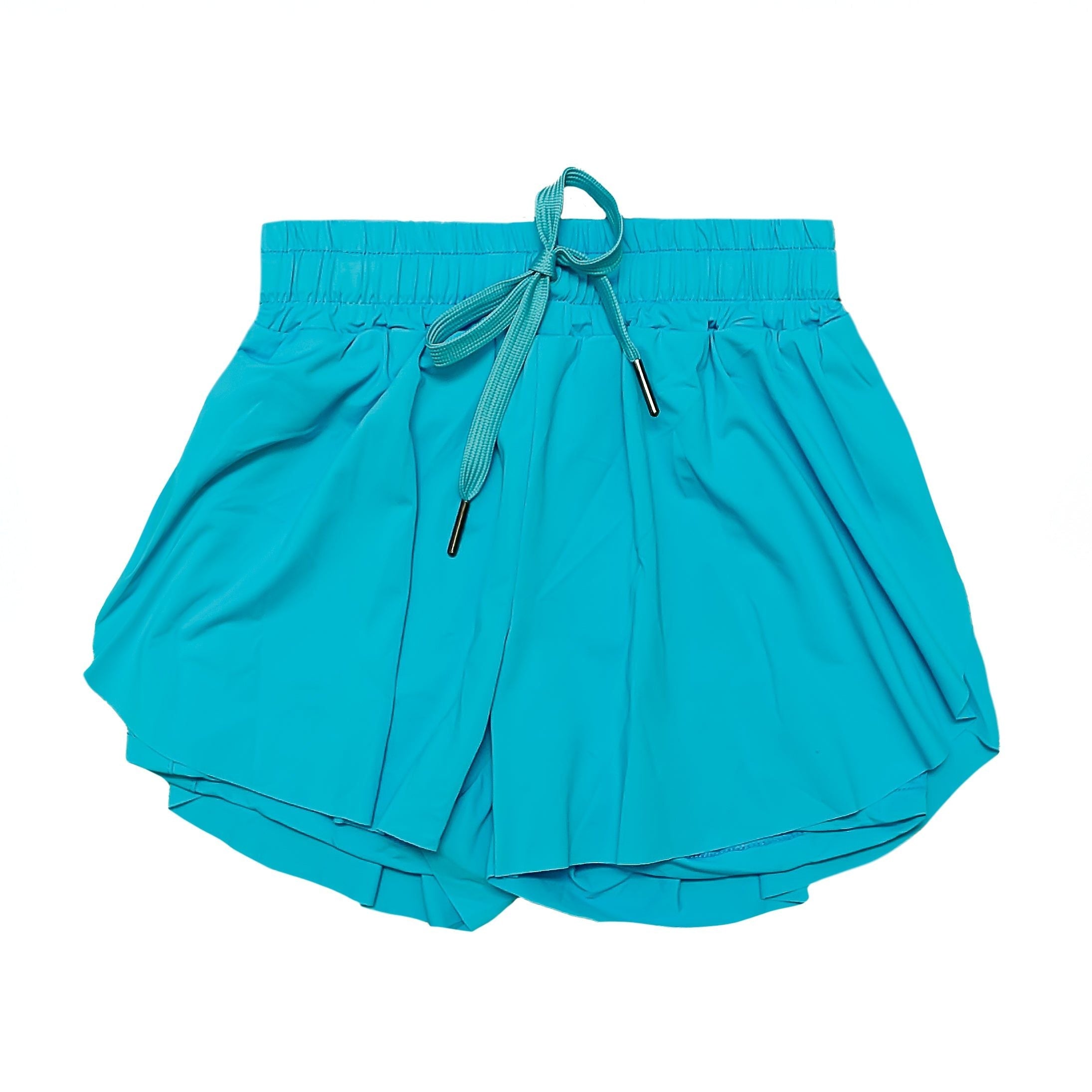 Bright Blue Kid Butterfly Shorts