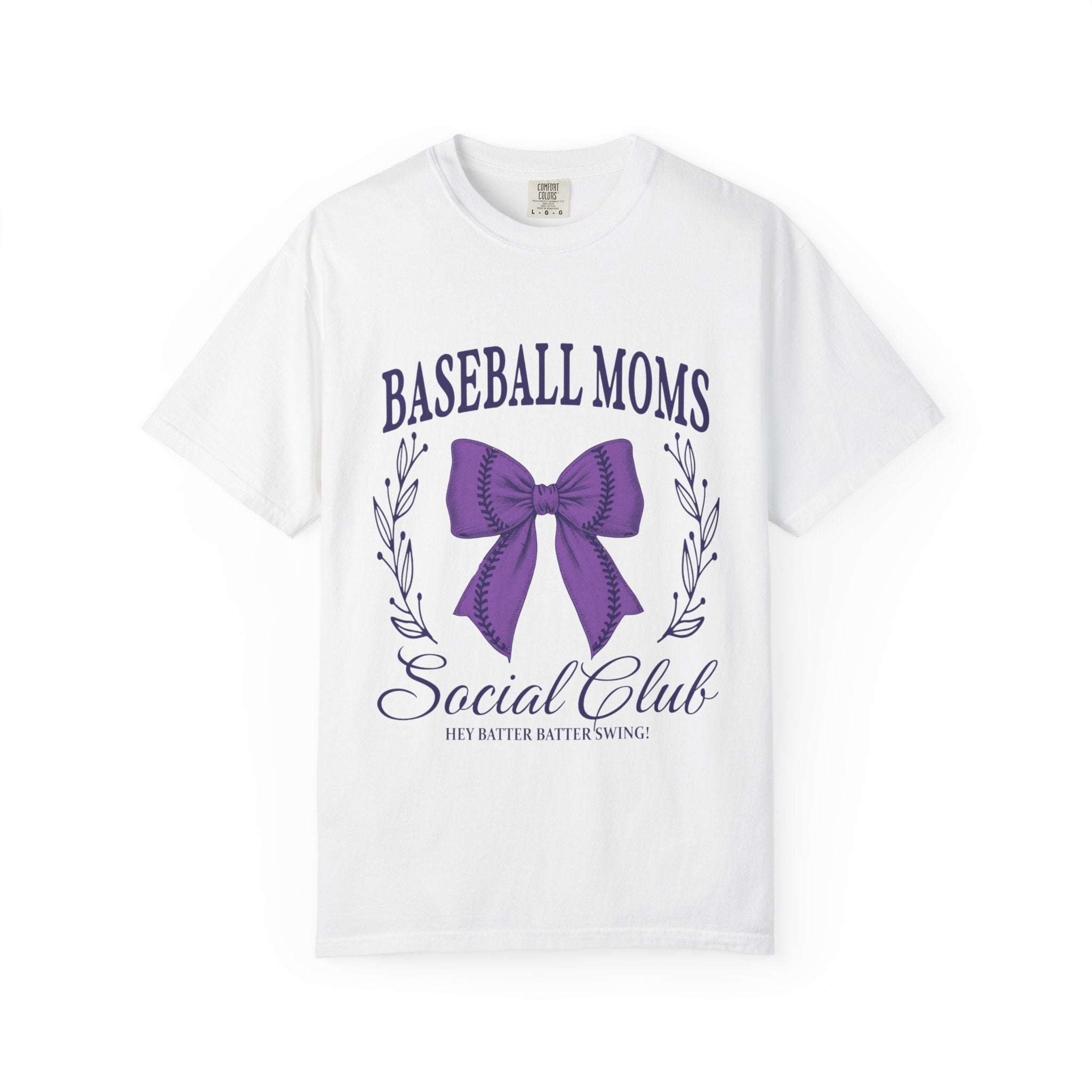 Baseball Moms Social Club T-Shirt, Unisex Tee for Baseball Lovers, Gifts for Moms, Sports Fan Apparel, Perfect for Game Day