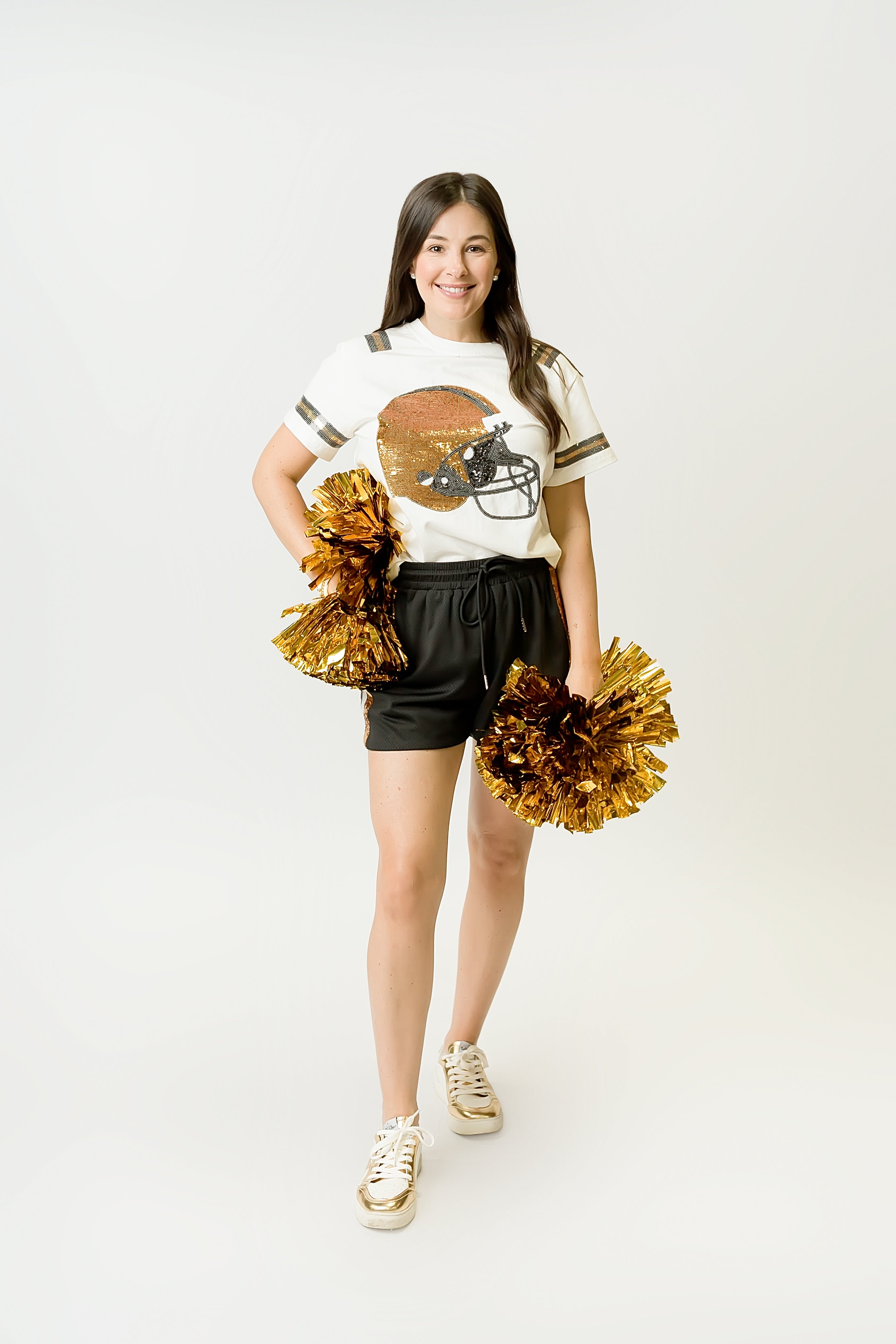 Black and Gold Helmet Shirt