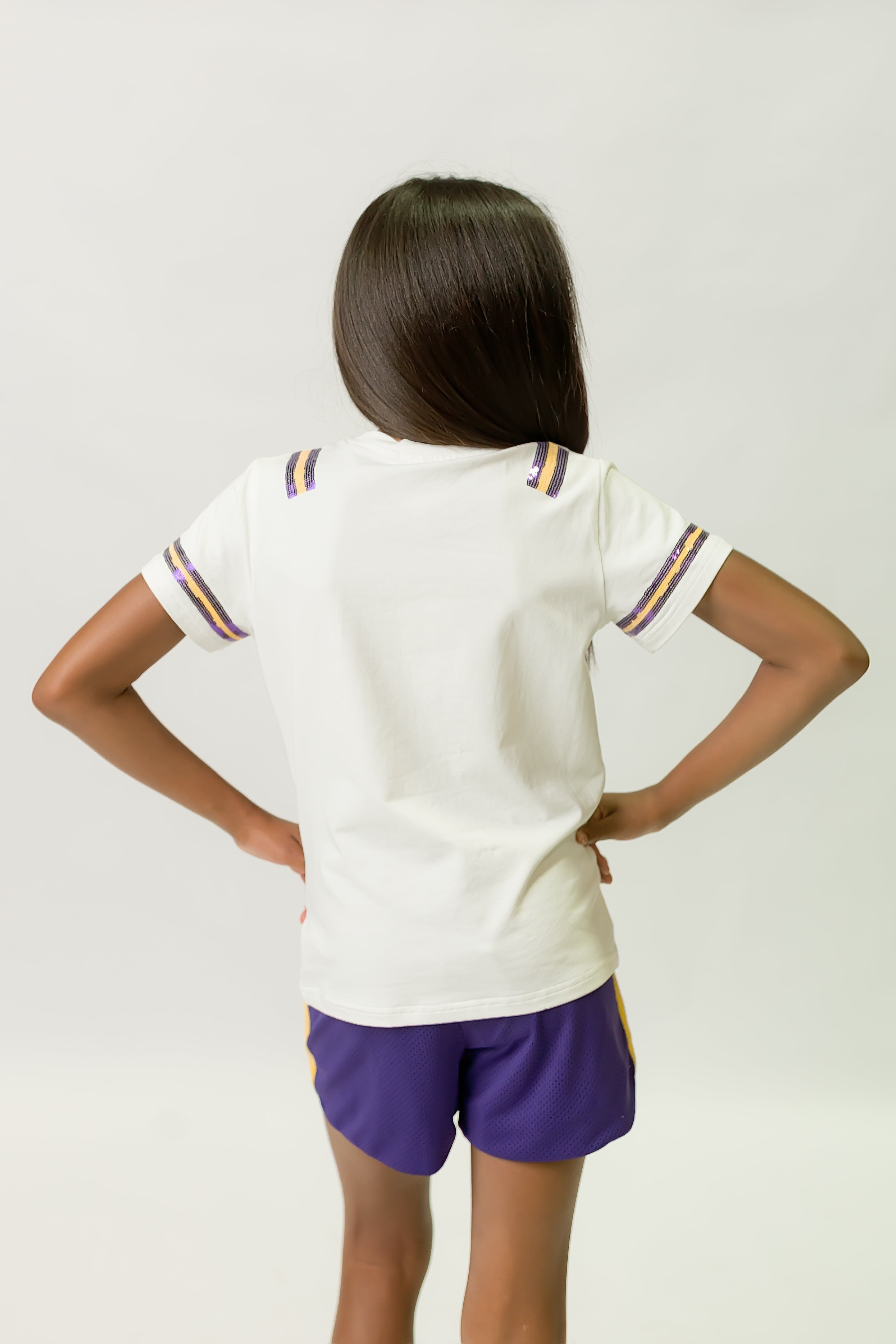 Purple and Yellow Helmet Shirt