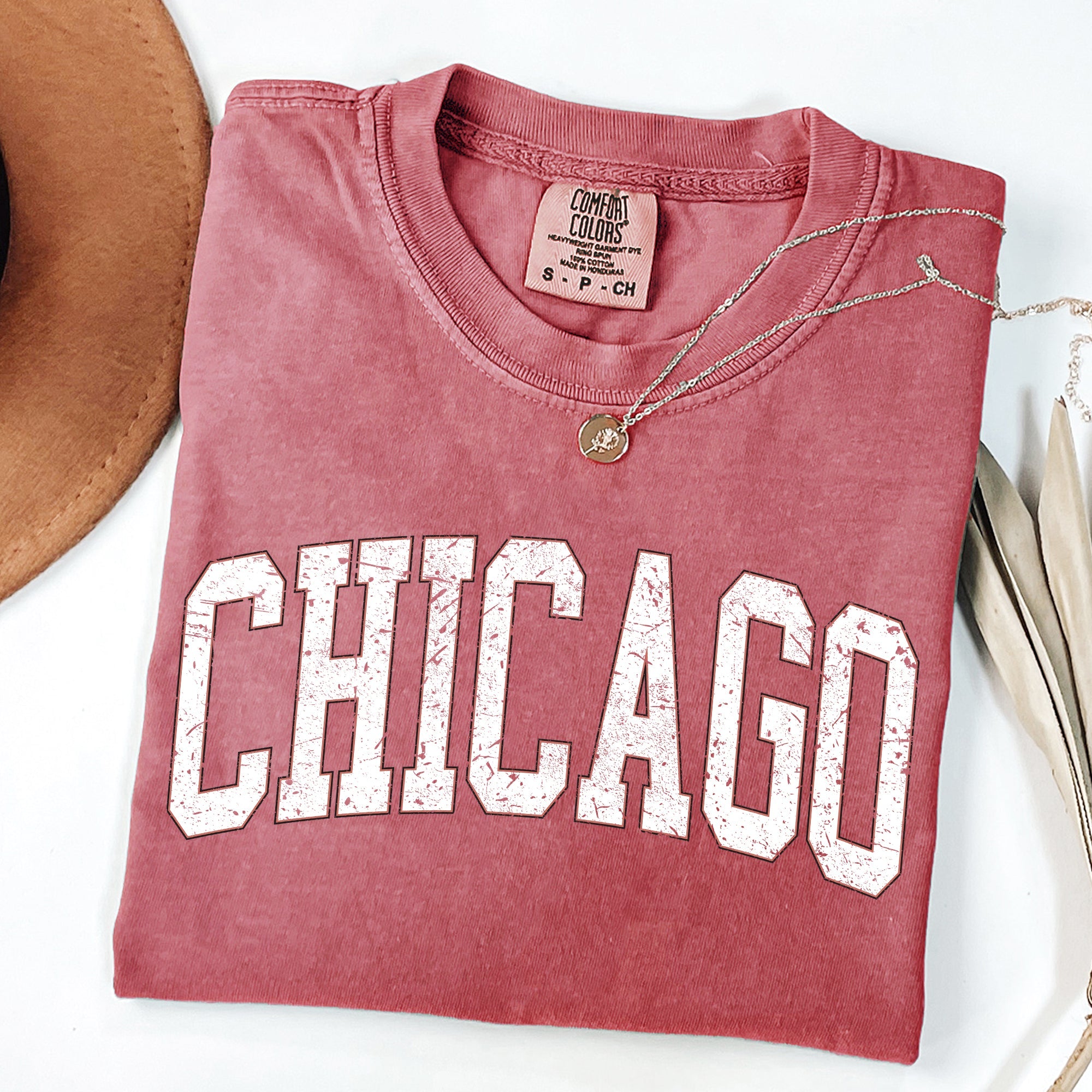 Chicago, Football, Sports, Game Day, Big Game, Touchdown, Tailgate Party, University, College, State Tshirt Comfort Colors T-Shirt