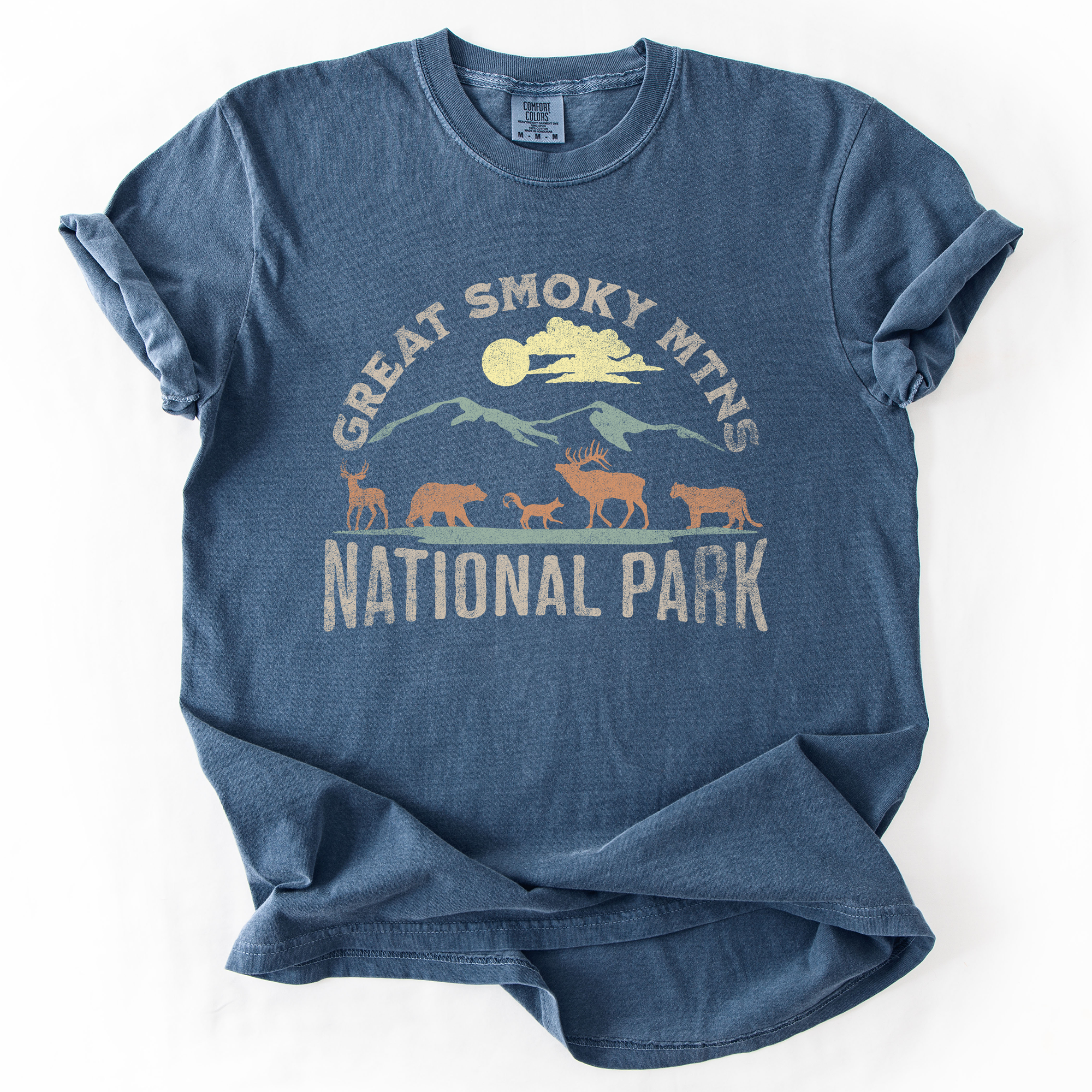 Great Smoky Mountains National Park, Nature, Outdoors, Camping, Hiking, Comfort Colors T-Shirt