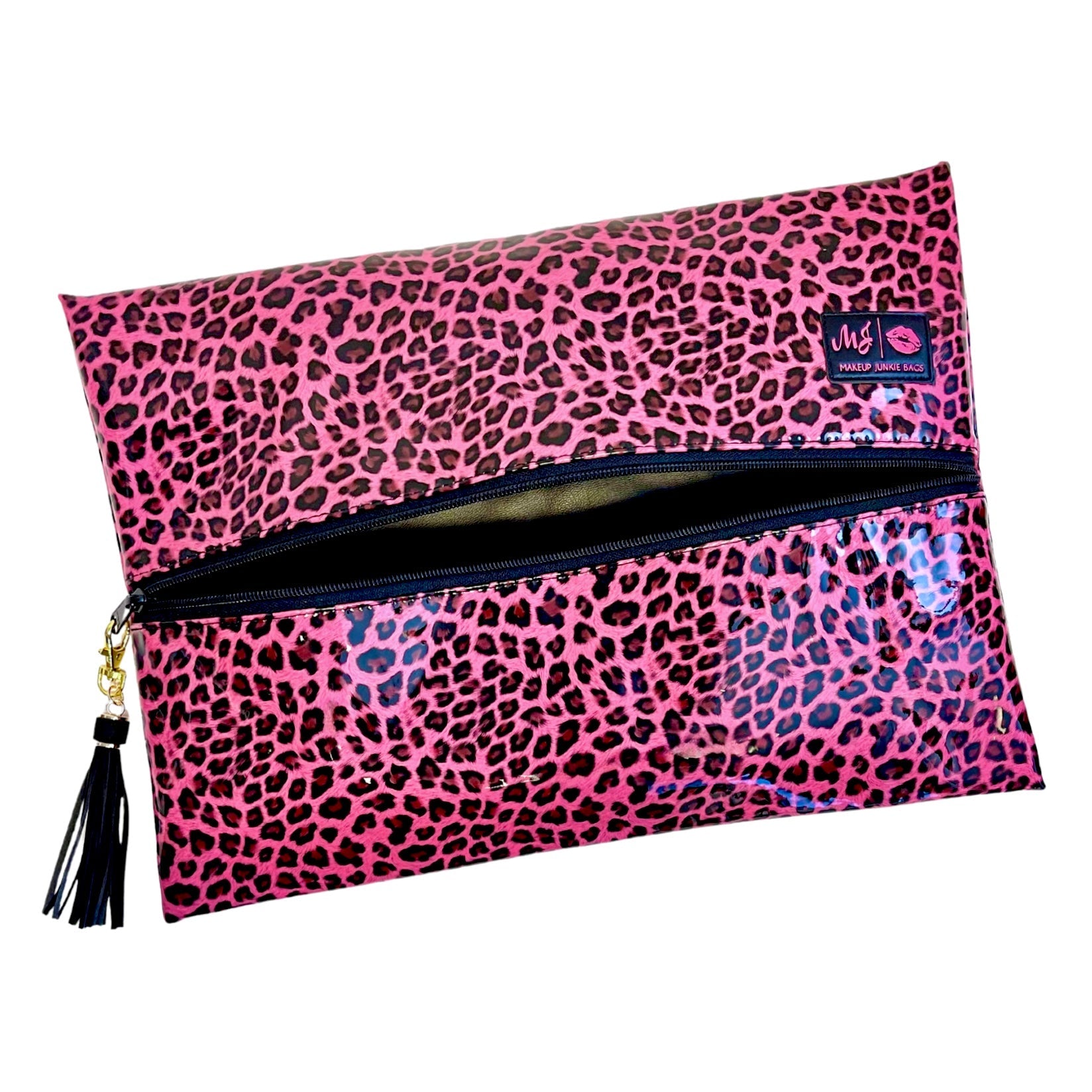 Pink Patent Leopard