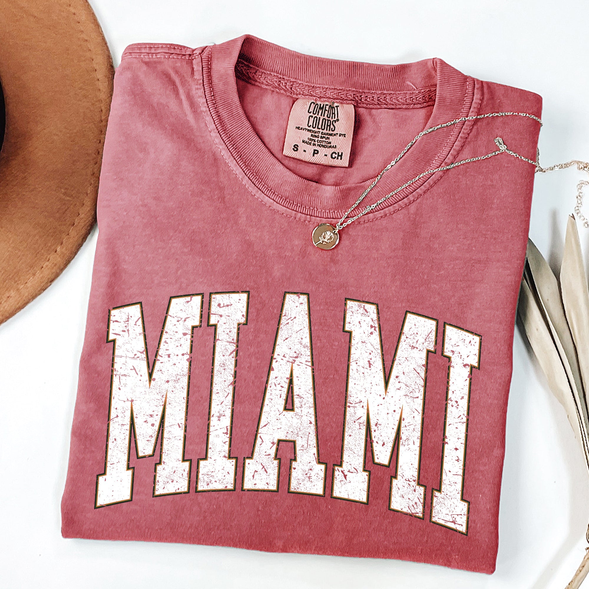 Miami, Football, Sports, Game Day, Big Game, Touchdown, Tailgate Party, University, College, State Tshirt Comfort Colors T-Shirt