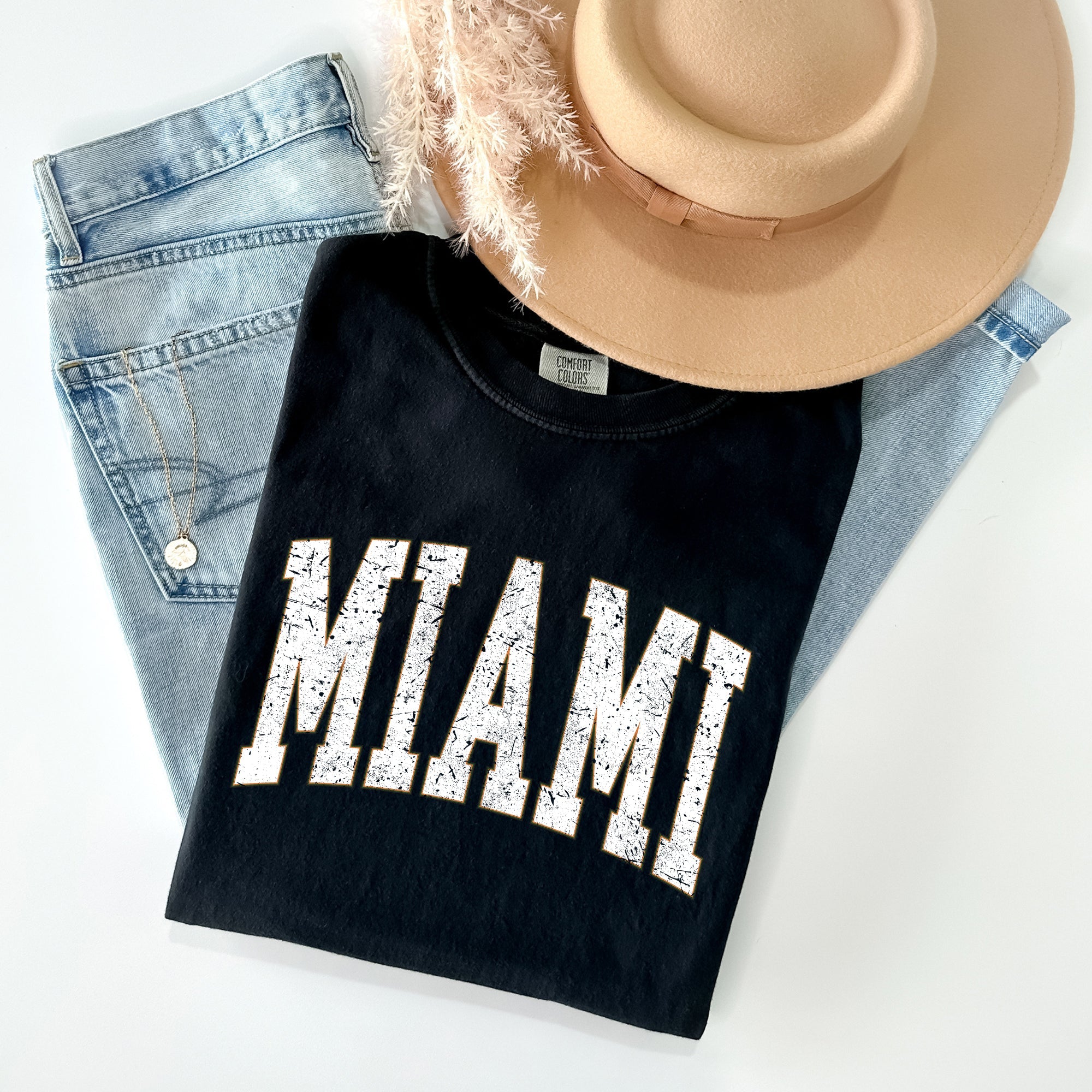 Miami, Football, Sports, Game Day, Big Game, Touchdown, Tailgate Party, University, College, State Tshirt Comfort Colors T-Shirt