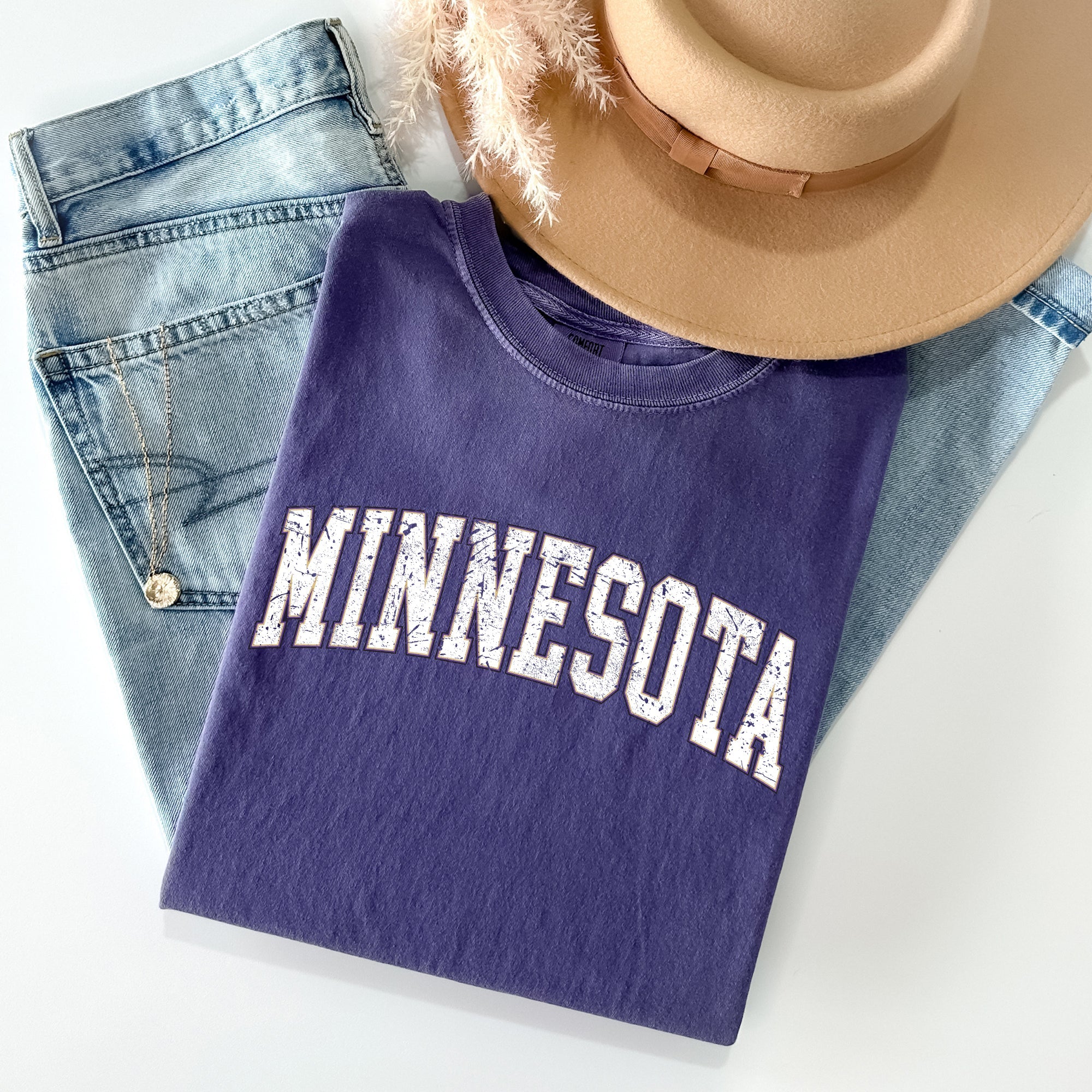 Minnesota, Football, Sports, Game Day, Big Game, Touchdown, Tailgate Party, University, College, State Tshirt Comfort Colors T-Shirt