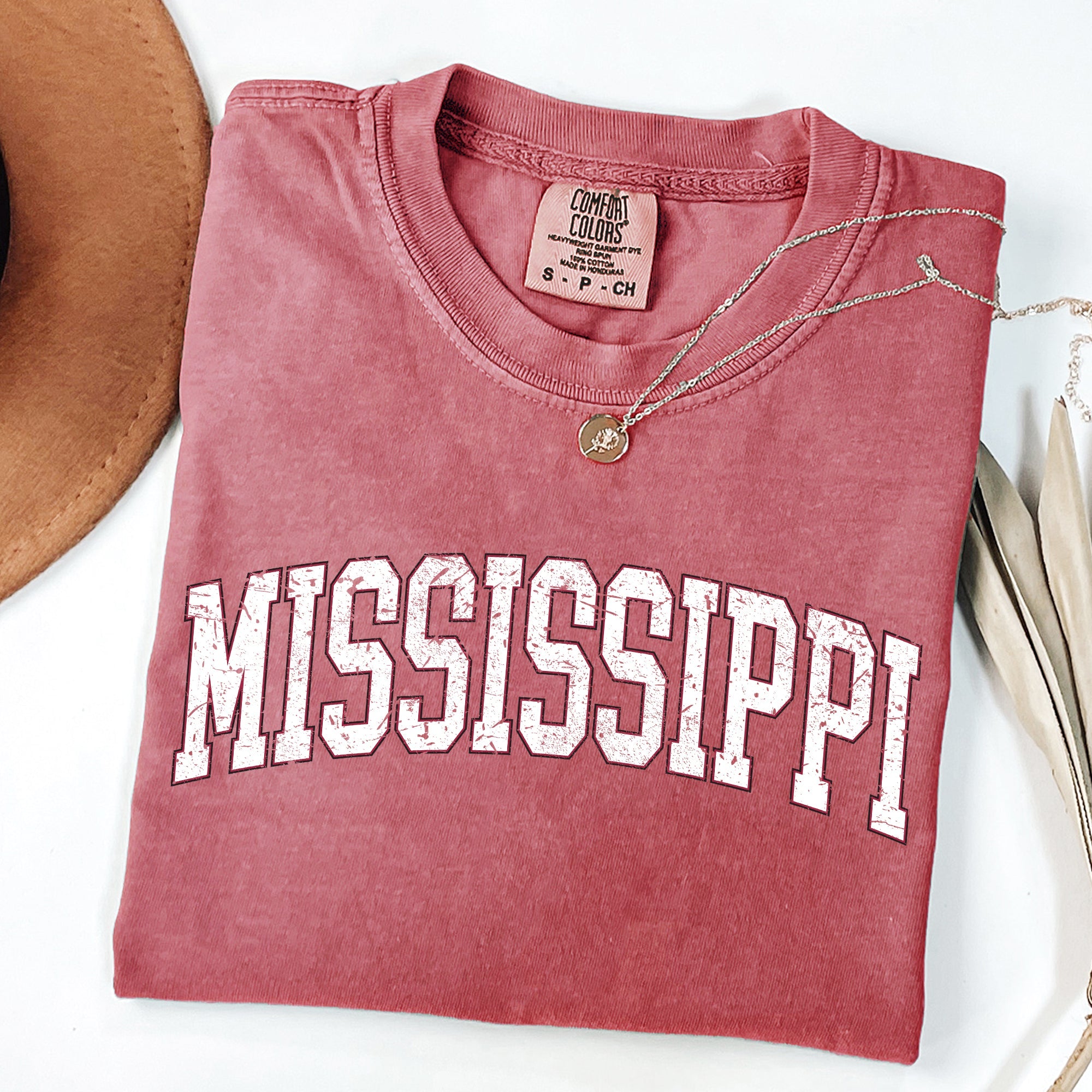 Mississippi, Football, Sports, Game Day, Big Game, Touchdown, Tailgate Party, University, College, State Tshirt Comfort Colors T-Shirt