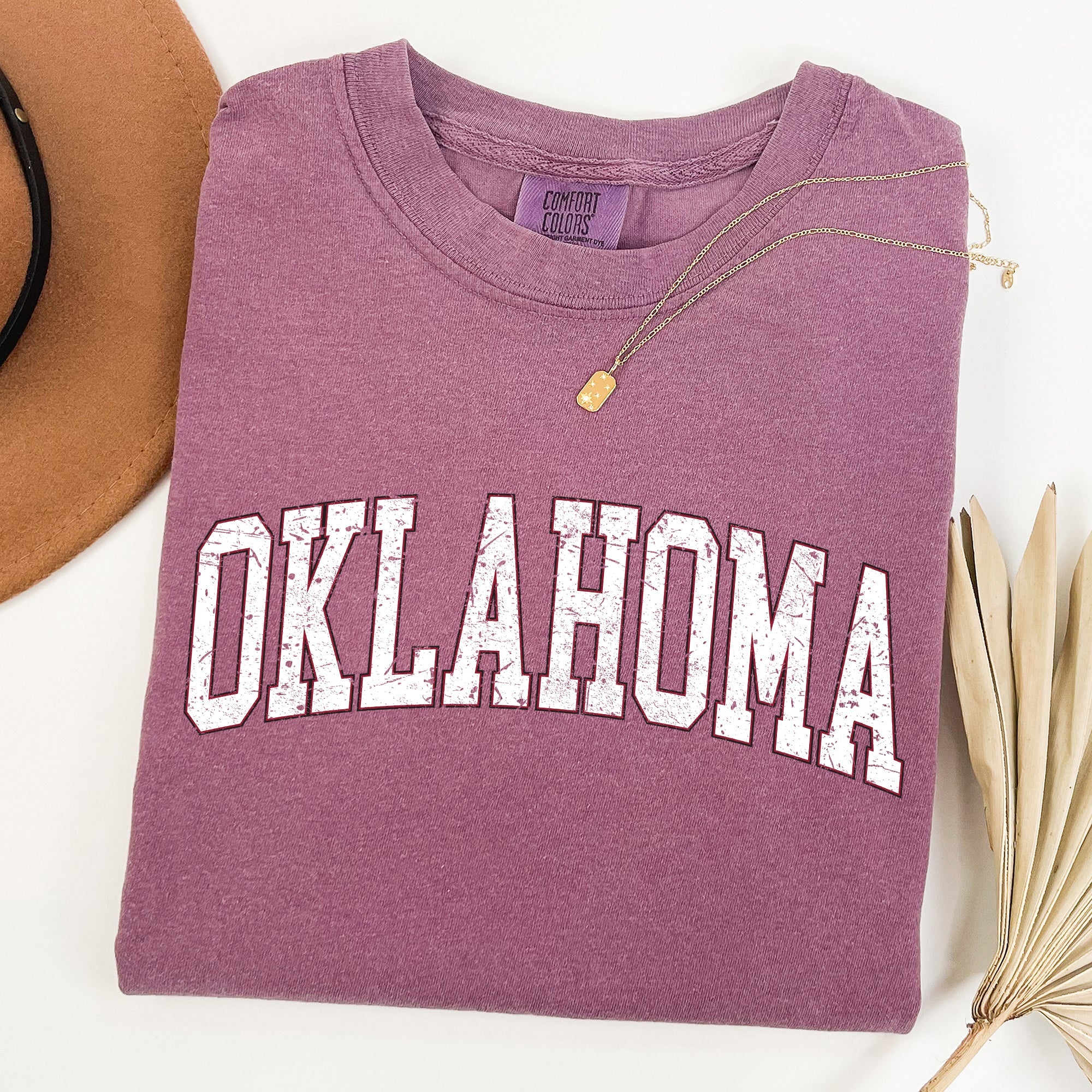 Oklahoma, Football, Sports, Game Day, Big Game, Touchdown, Tailgate Party, University, College, State Tshirt Comfort Colors T-Shirt