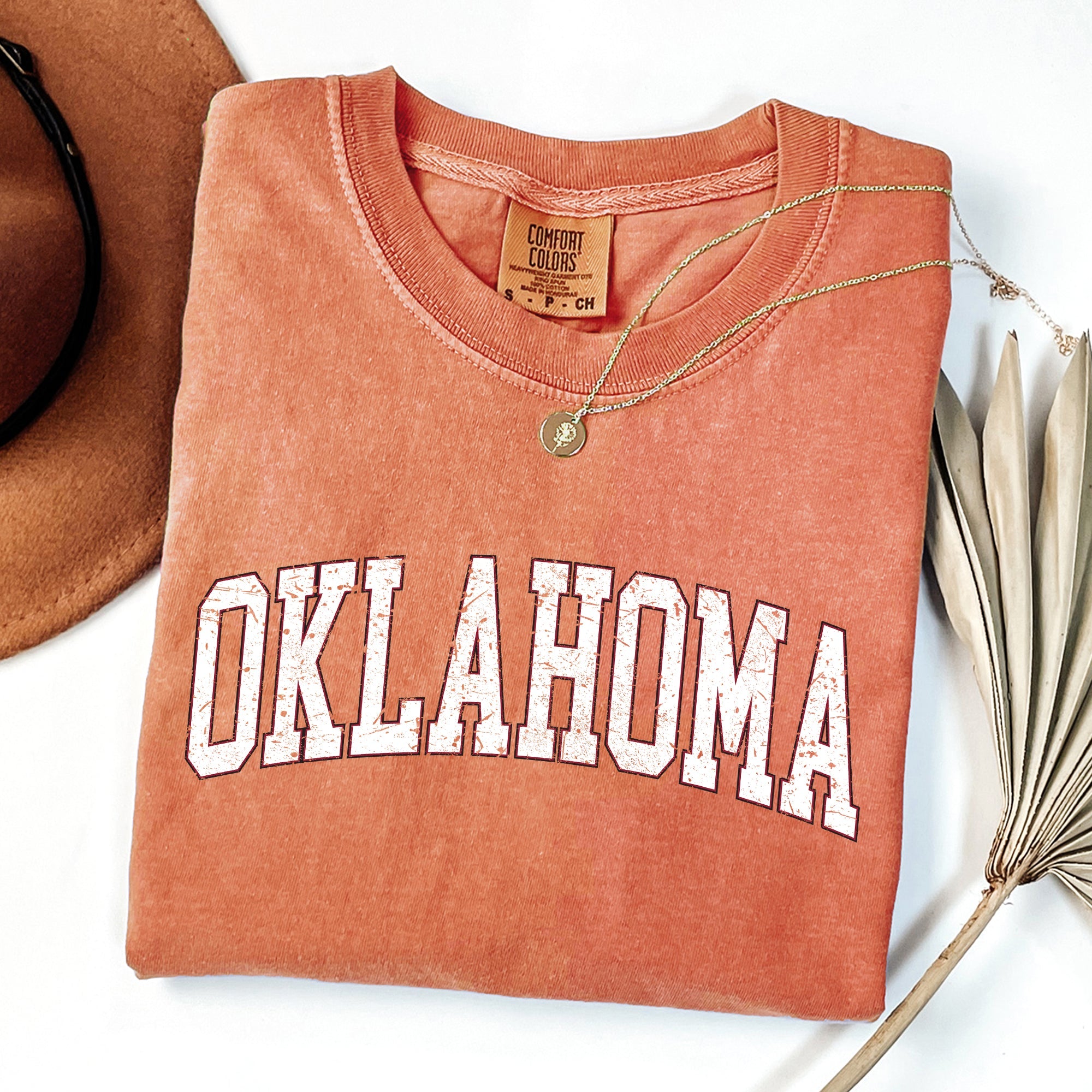 Oklahoma, Football, Sports, Game Day, Big Game, Touchdown, Tailgate Party, University, College, State Tshirt Comfort Colors T-Shirt