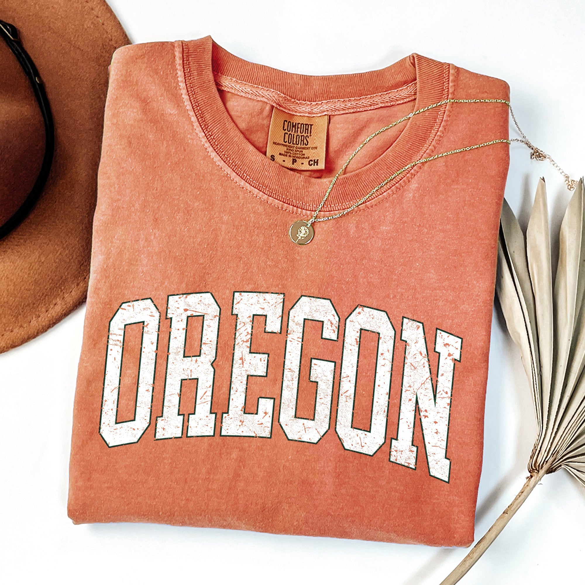 Oregon, Football, Sports, Game Day, Big Game, Touchdown, Tailgate Party, University, College, State Tshirt Comfort Colors T-Shirt