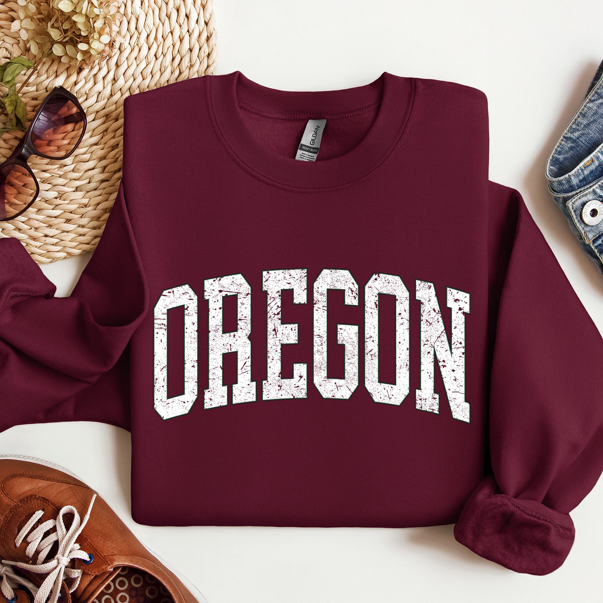 Oregon, Football, Sports, Game Day, Big Game, Touchdown, Tailgate Party, University, College, State Sweatshirt