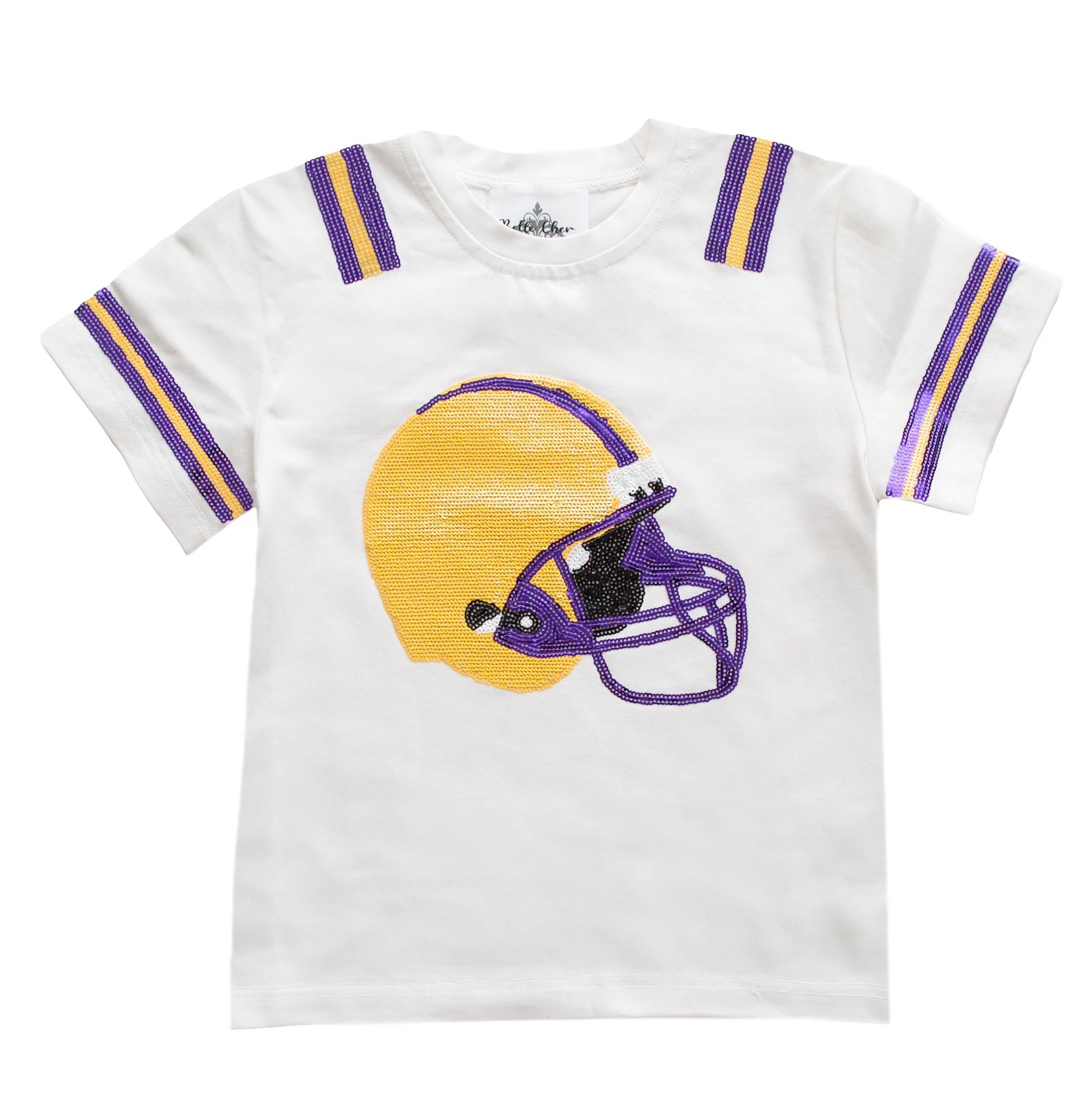 Purple and Yellow Helmet Shirt