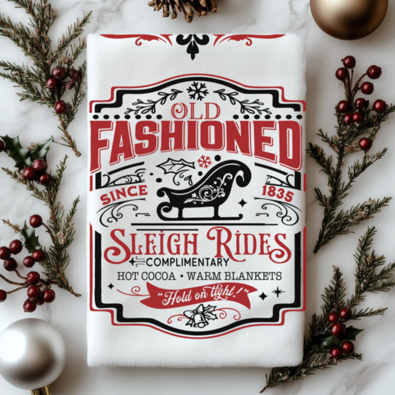 Sleigh + Candy Canes