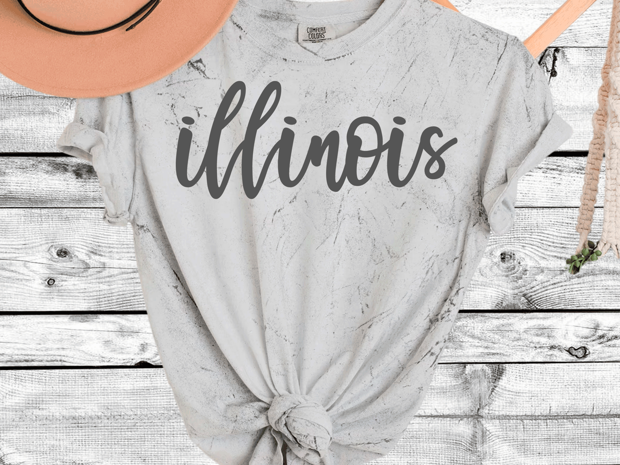 Comfort Color Colorblast Tie Dye Spring State Shirts