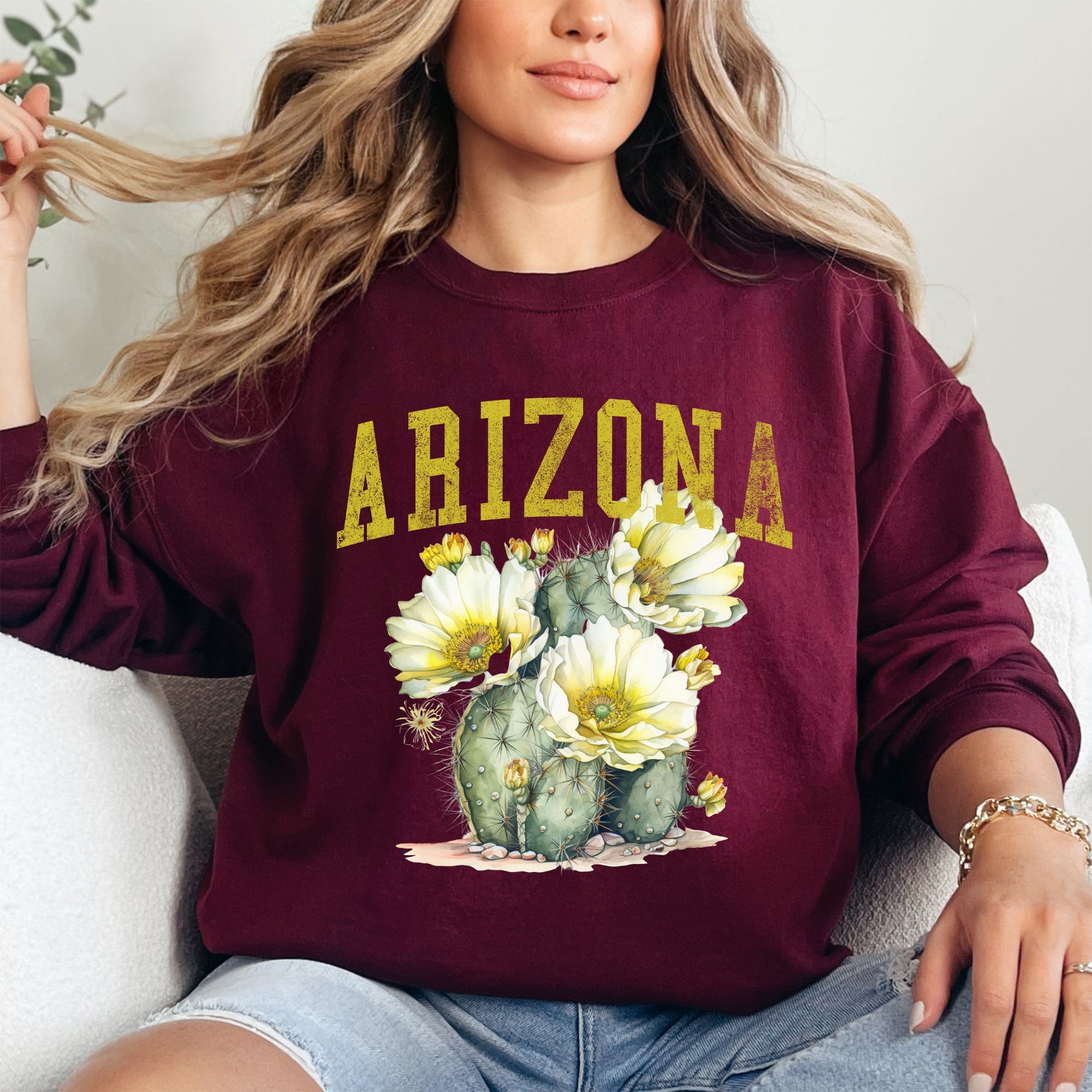 Arizona State Flower Sweatshirt
