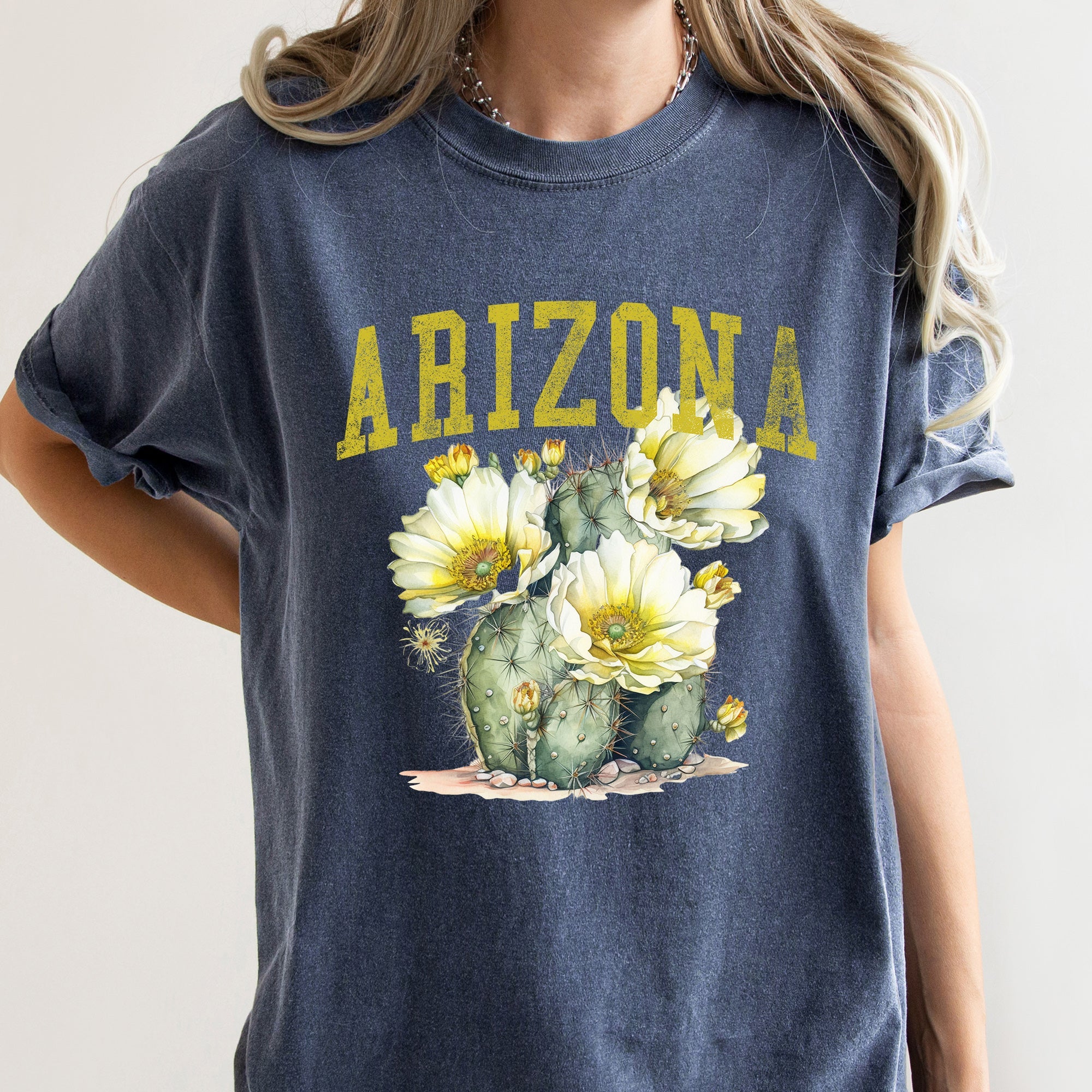 Arizona State Flower Comfort Colors Tshirt