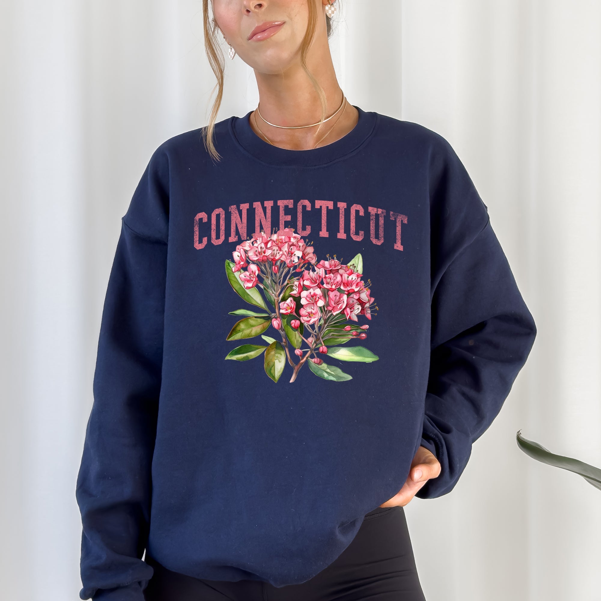 Connecticut State Flower Sweatshirt