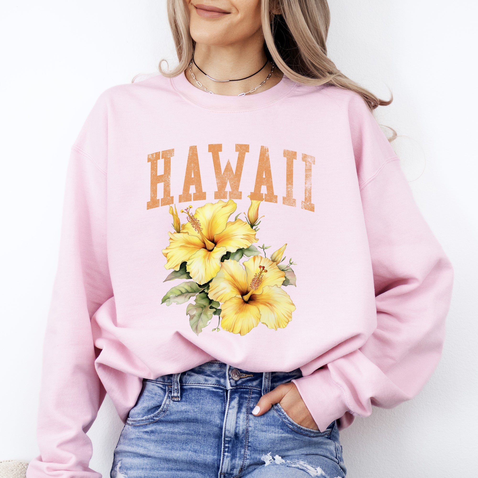 Hawaii State Flower Sweatshirt