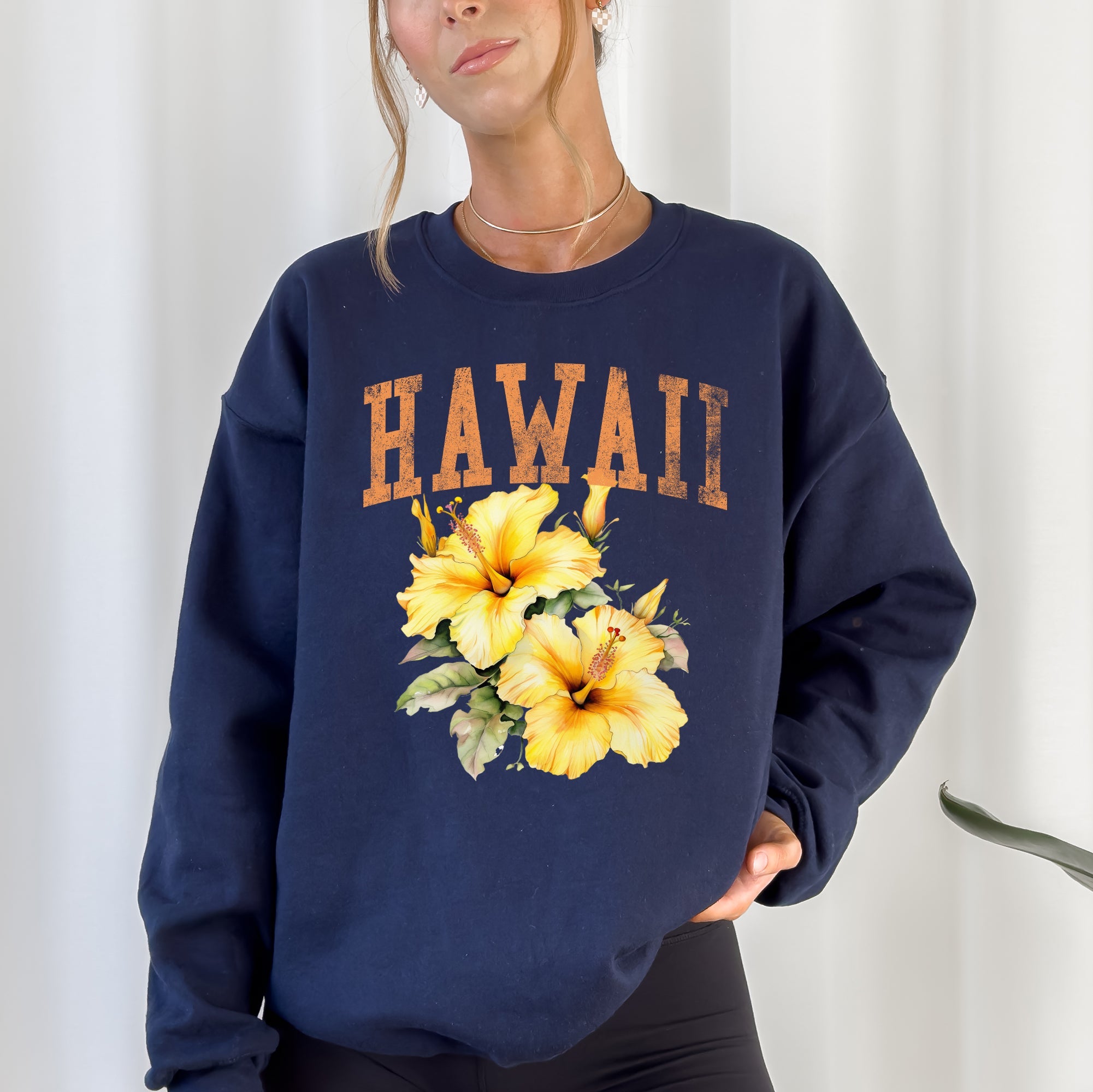 Hawaii State Flower Sweatshirt