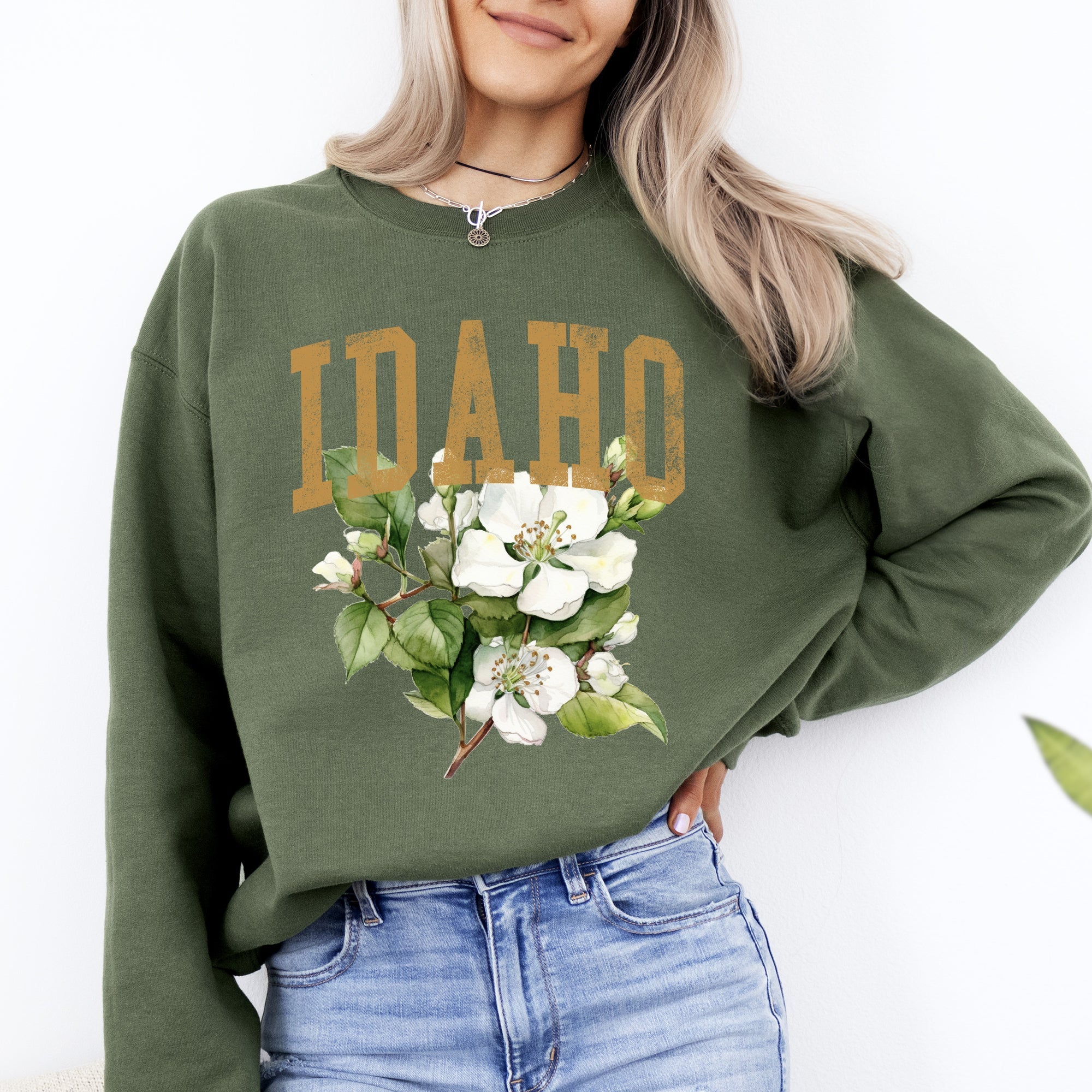 Idaho State Flower Sweatshirt