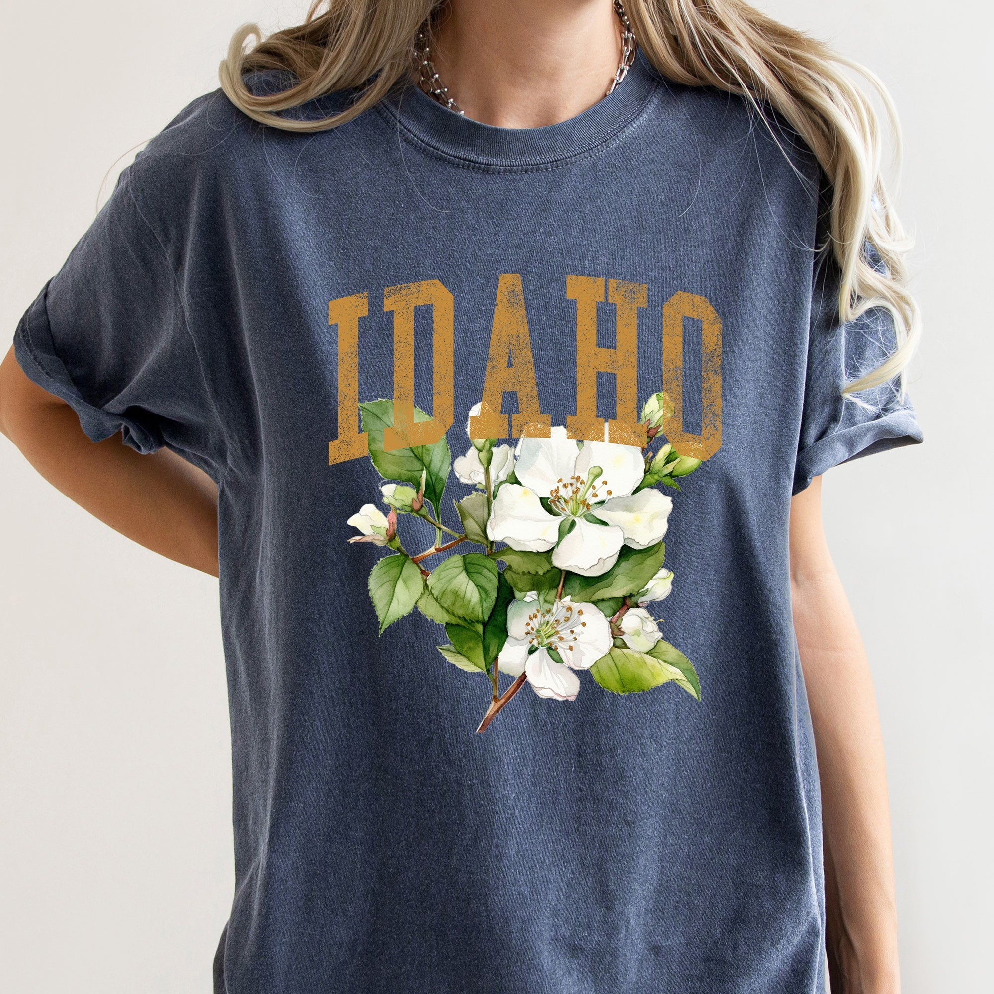 Idaho State Flower Comfort Colors Tshirt