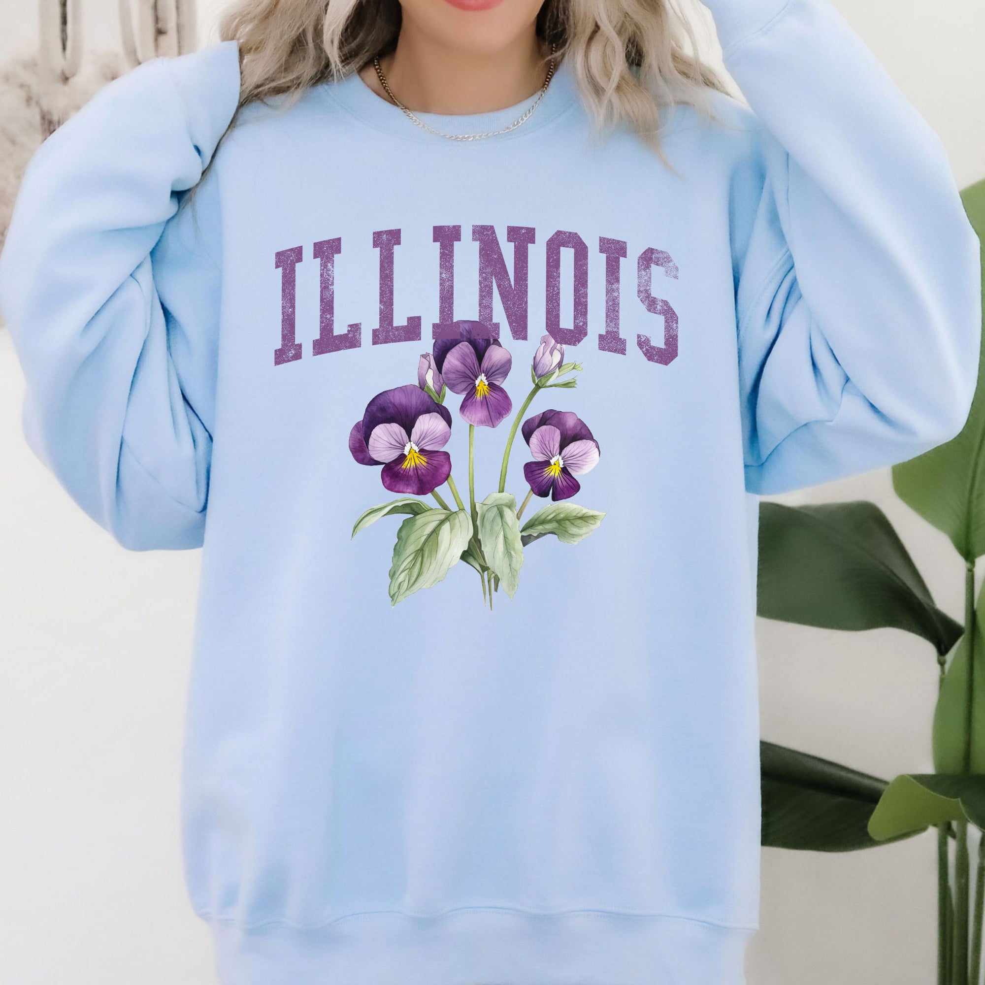Illinois State Flower Sweatshirt