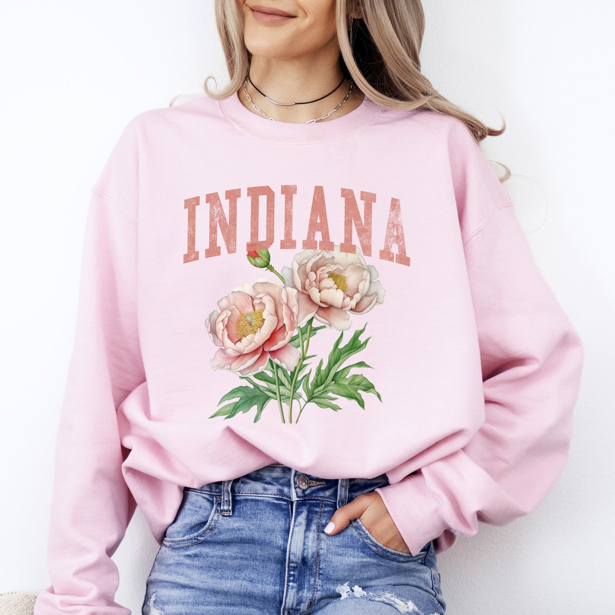 Indiana State Flower Sweatshirt