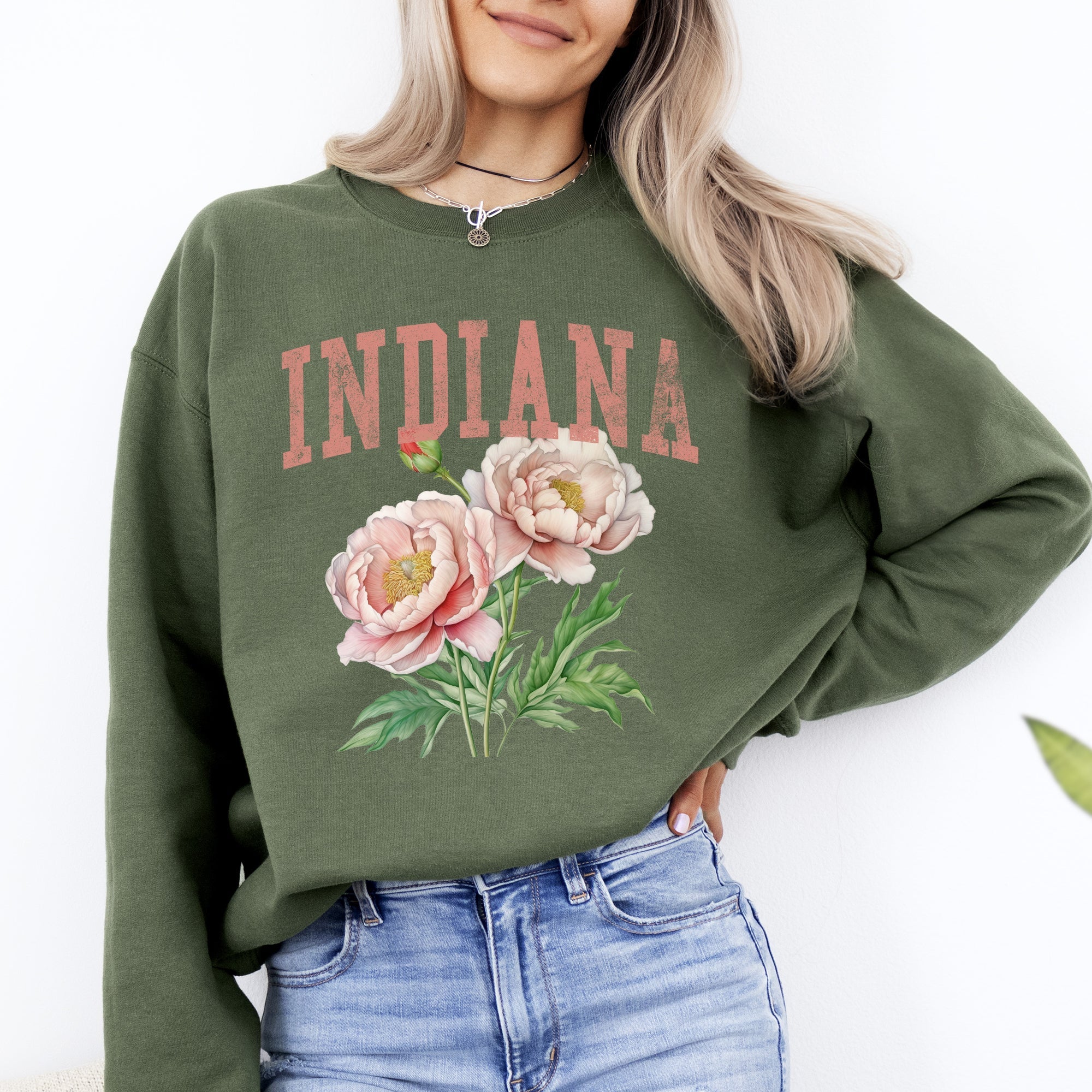 Indiana State Flower Sweatshirt