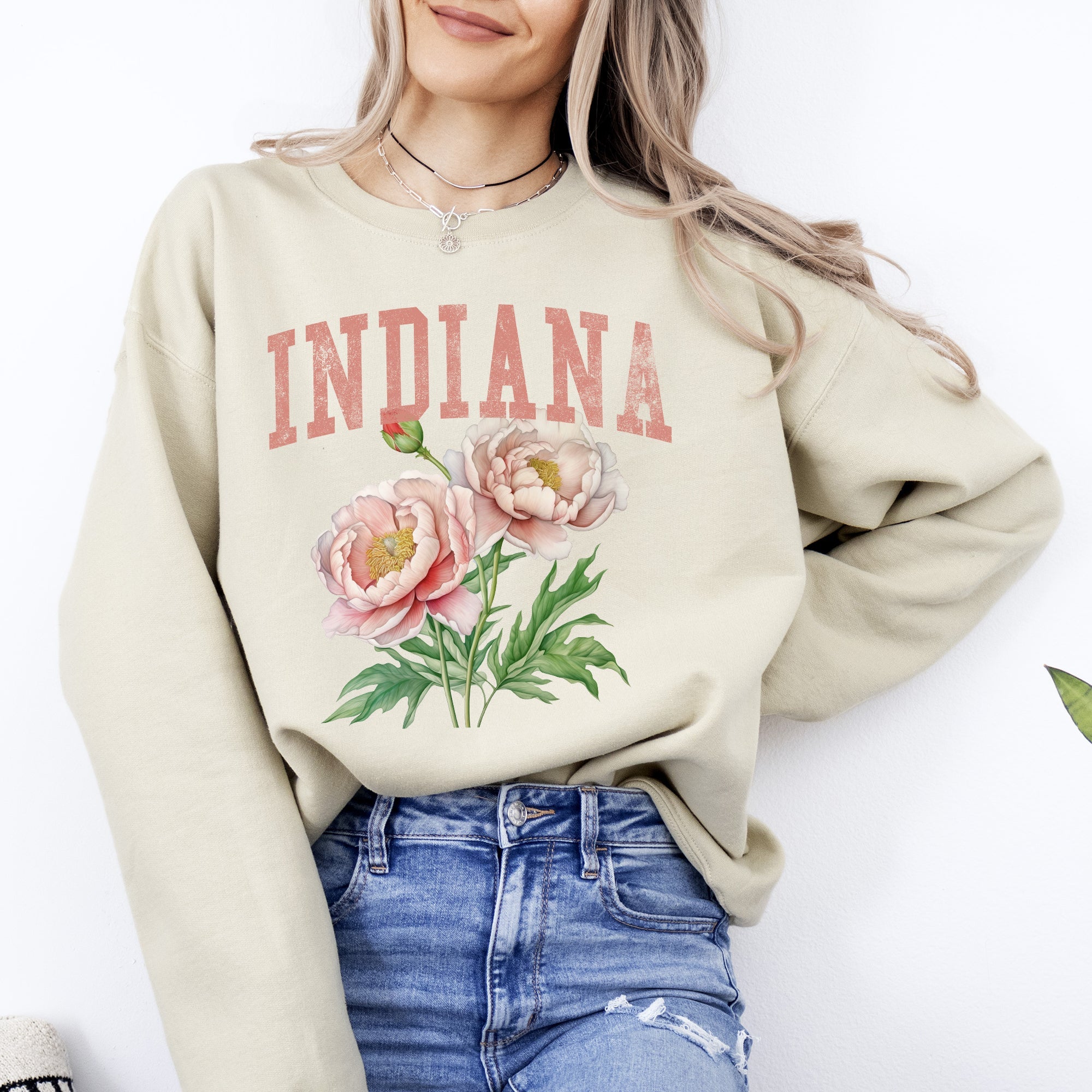 Indiana State Flower Sweatshirt