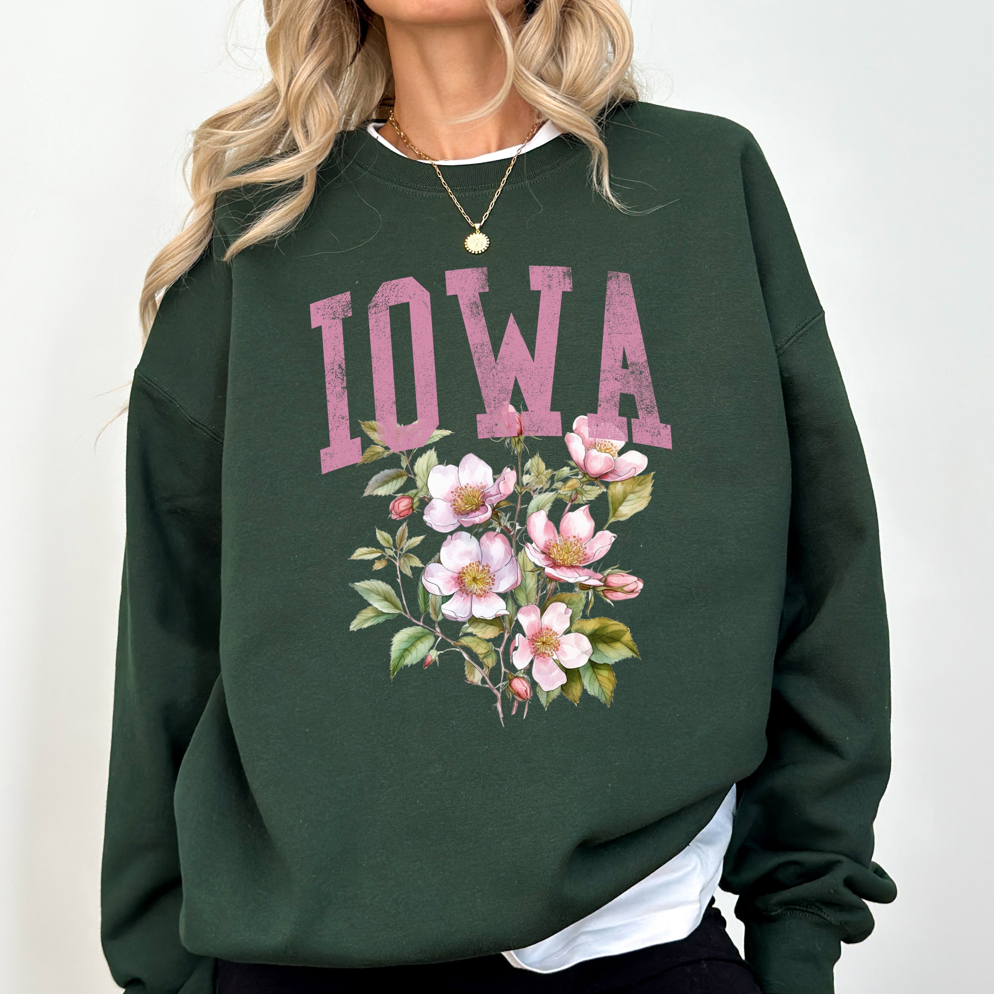 Iowa State Flower Sweatshirt