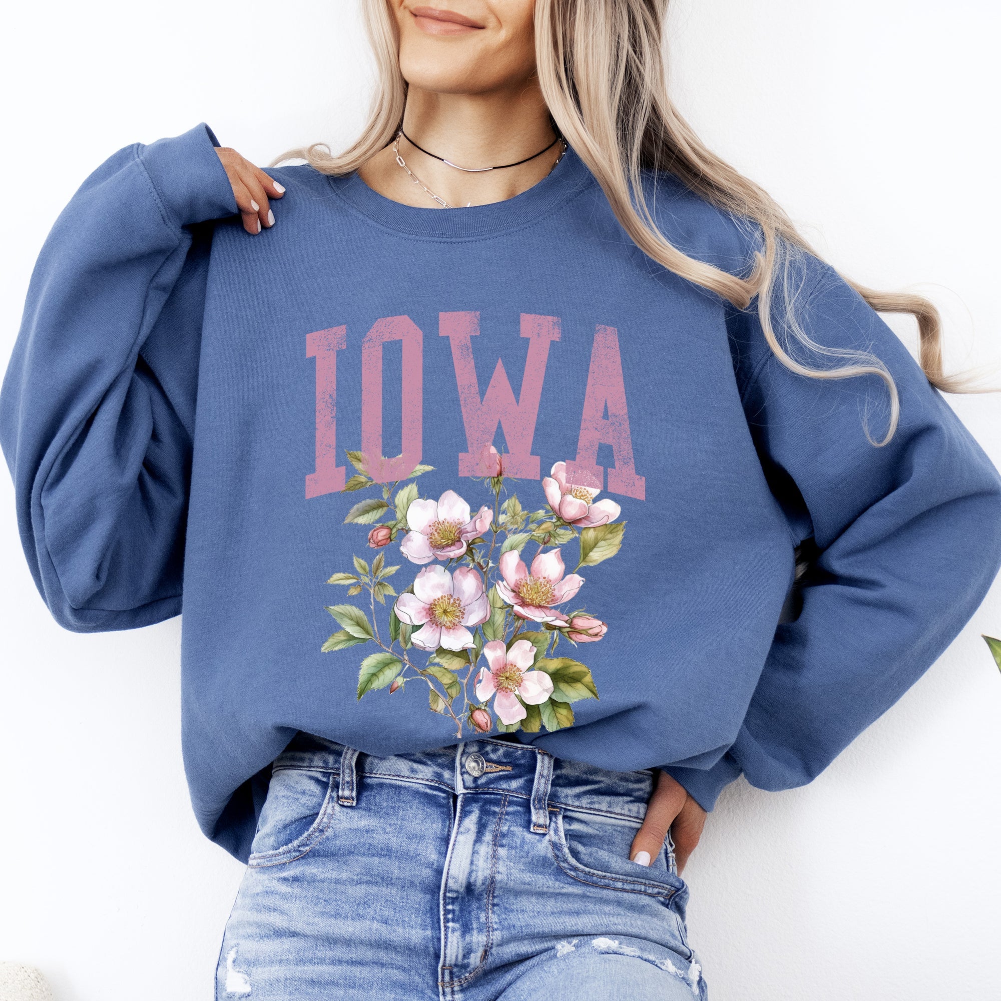 Iowa State Flower Sweatshirt