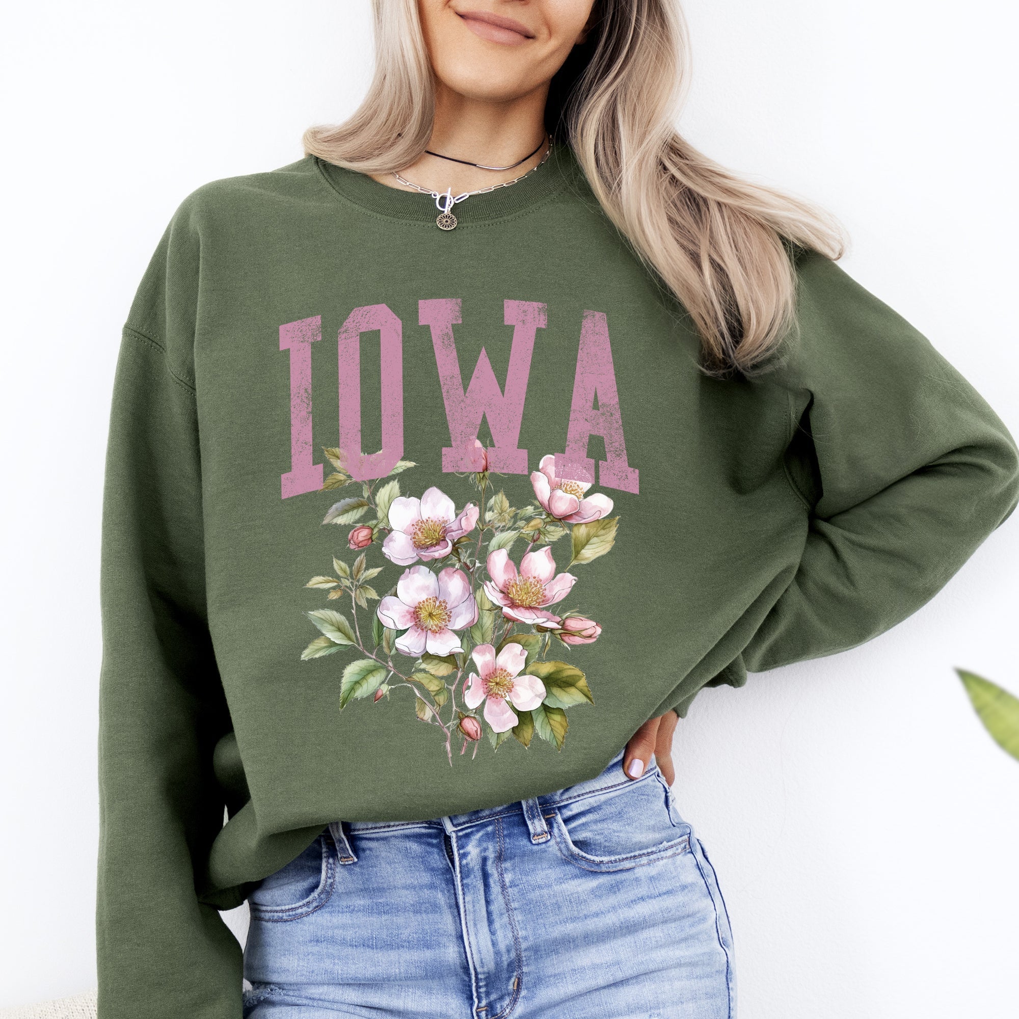 Iowa State Flower Sweatshirt