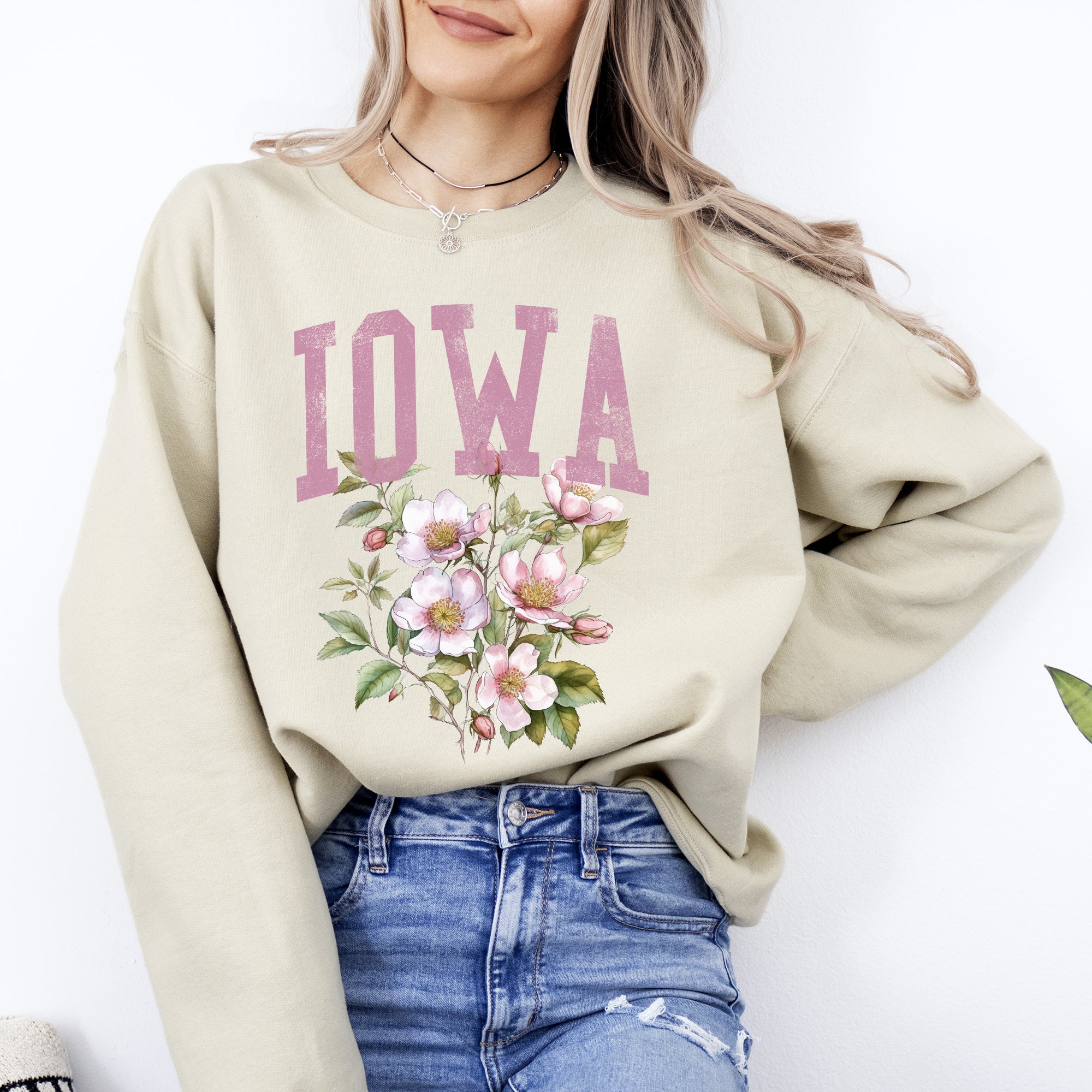 Iowa State Flower Sweatshirt