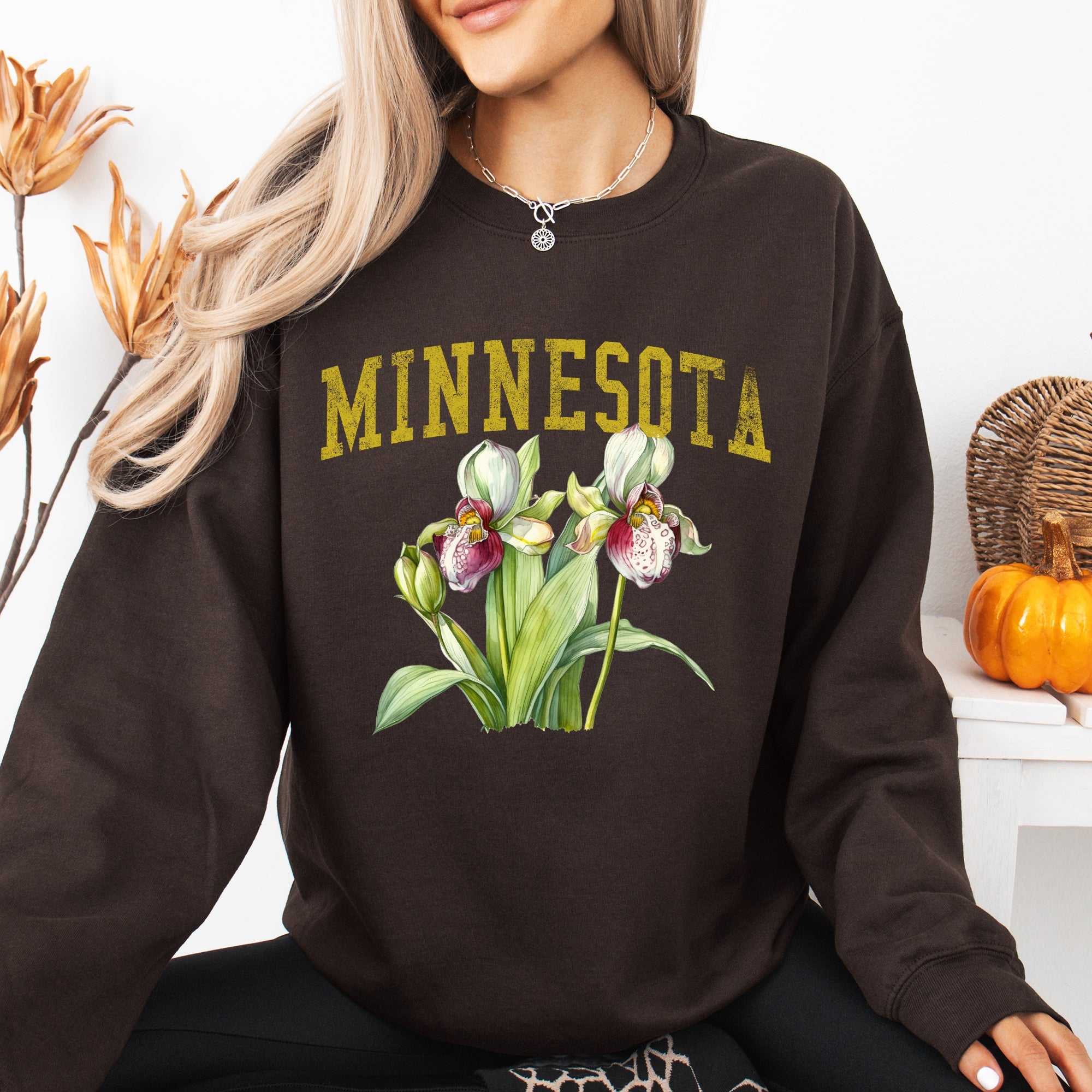 Minnesota State Flower Sweatshirt