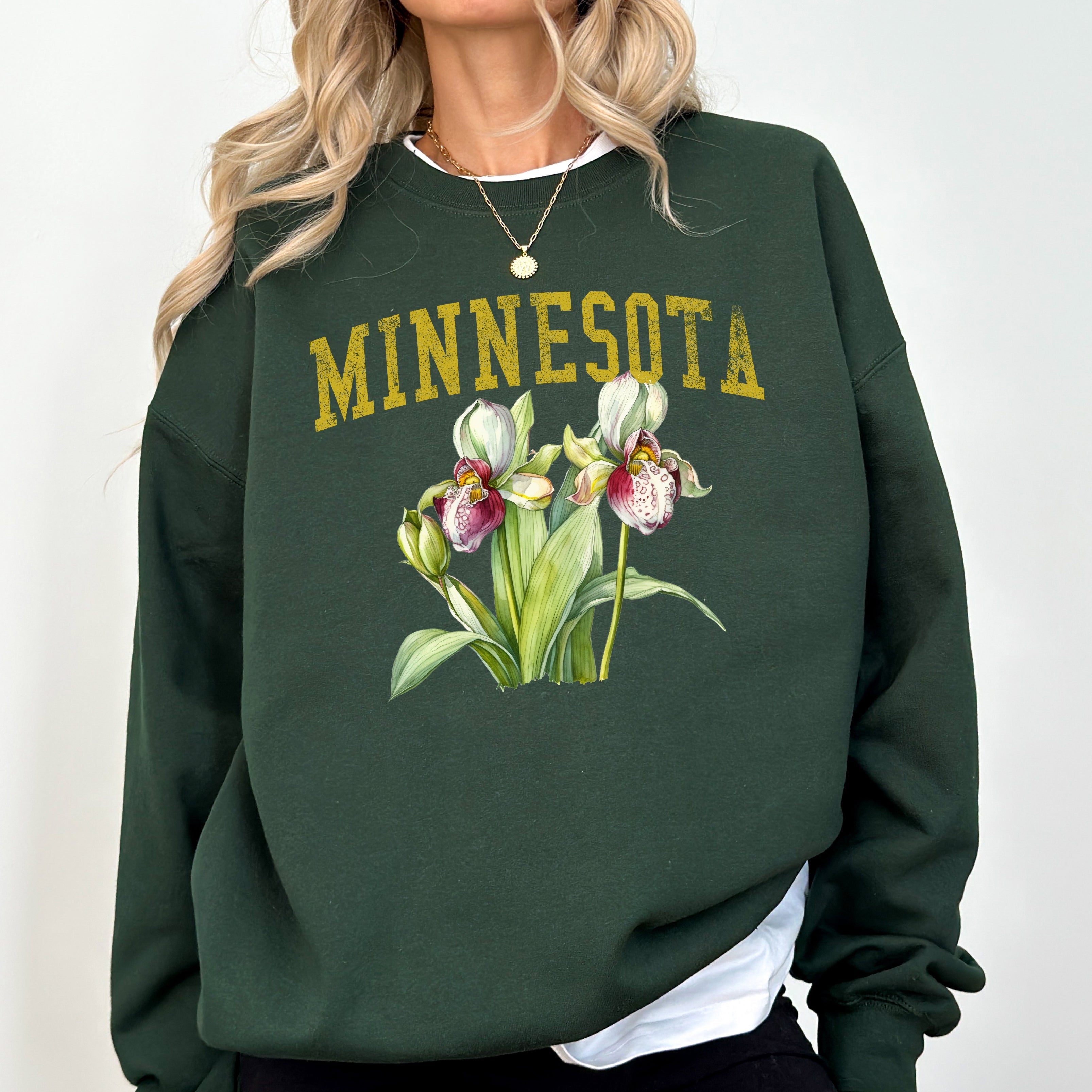 Minnesota State Flower Sweatshirt