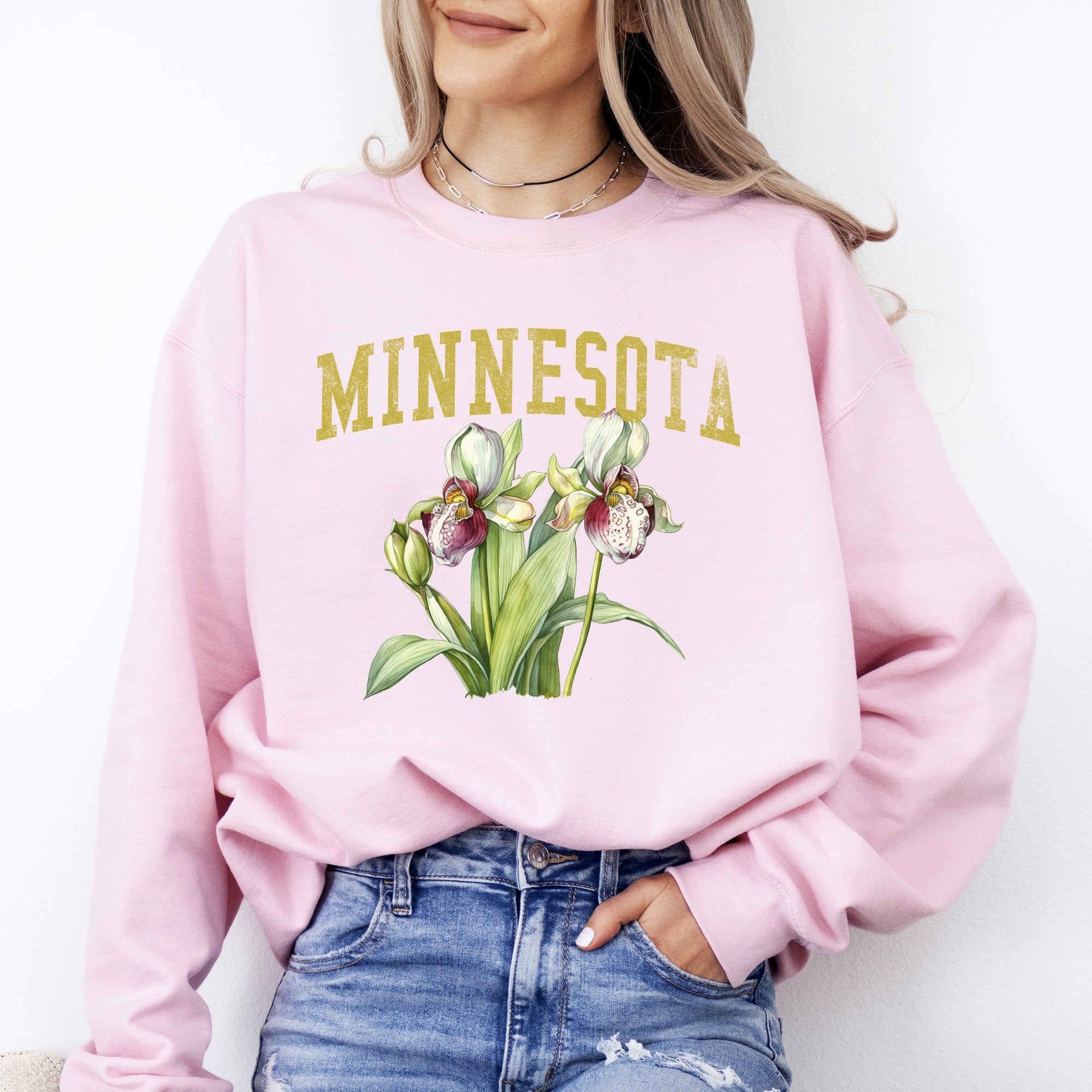 Minnesota State Flower Sweatshirt