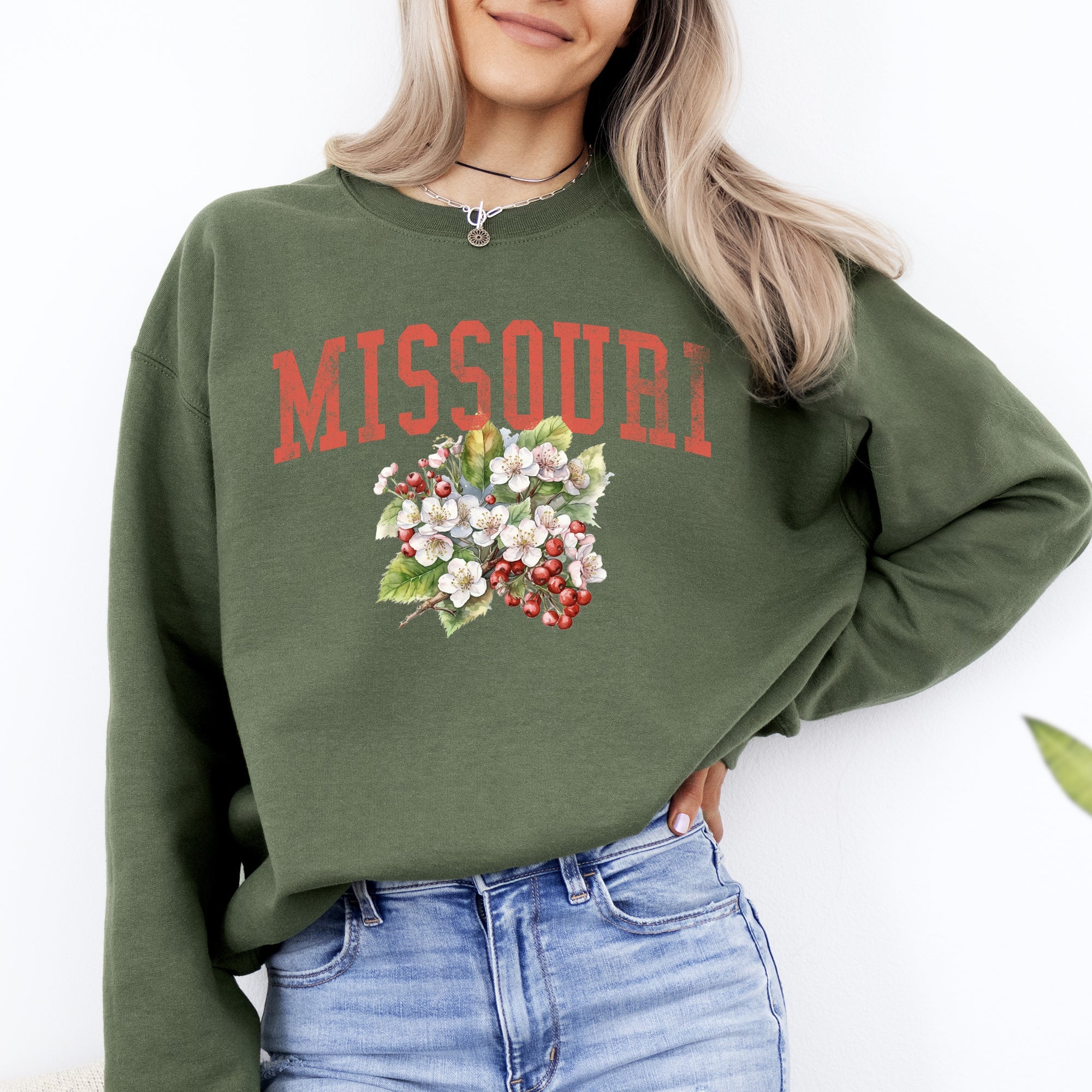 Missouri State Flower Sweatshirt