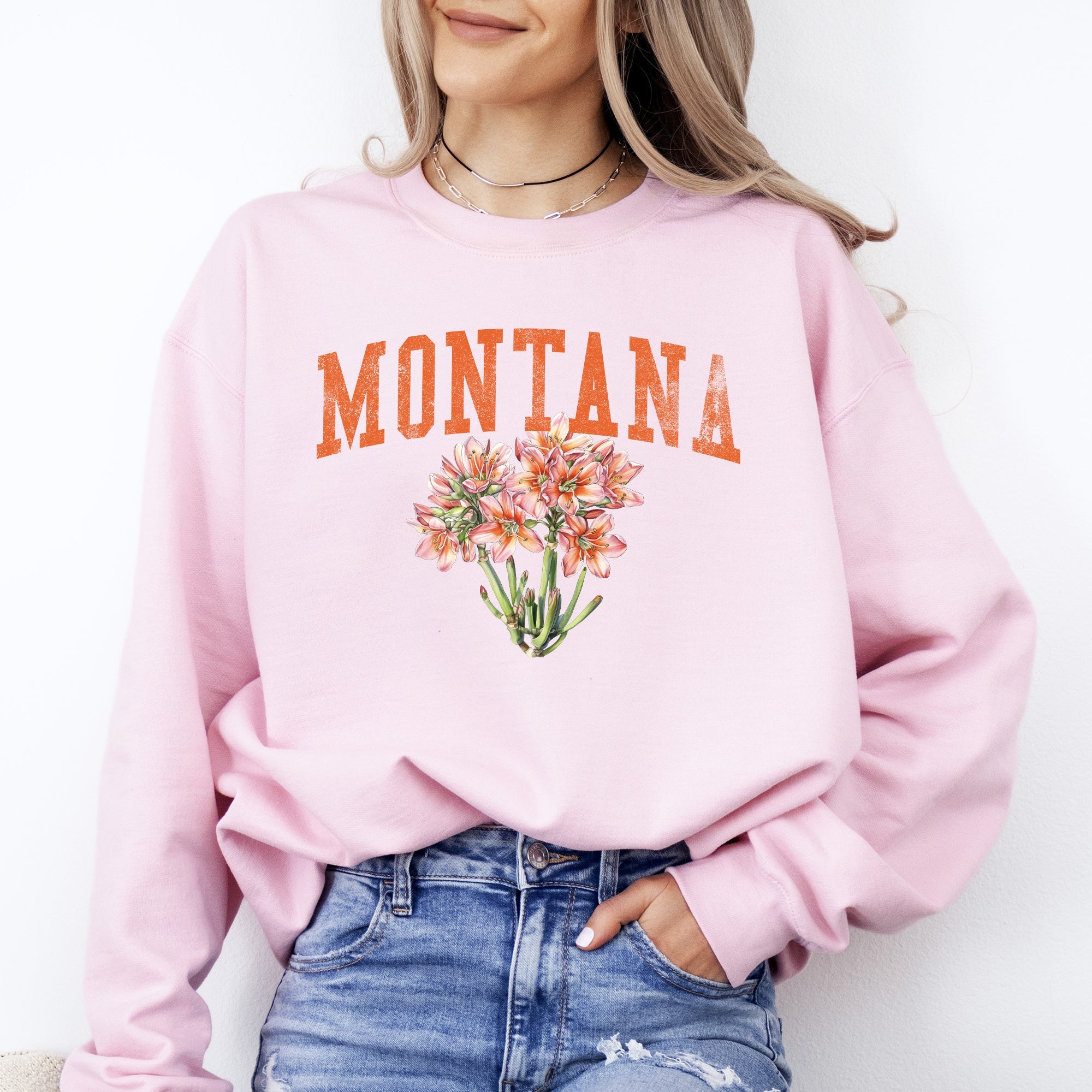 Montana State Flower Sweatshirt