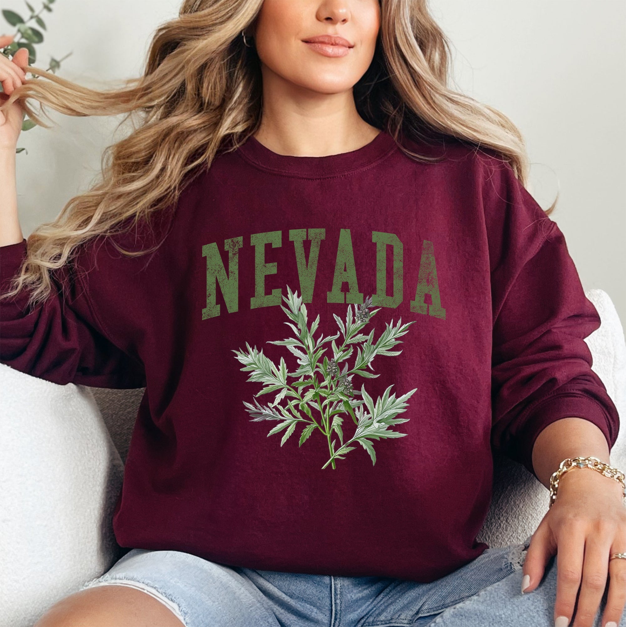 Nevada State Flower Sweatshirt