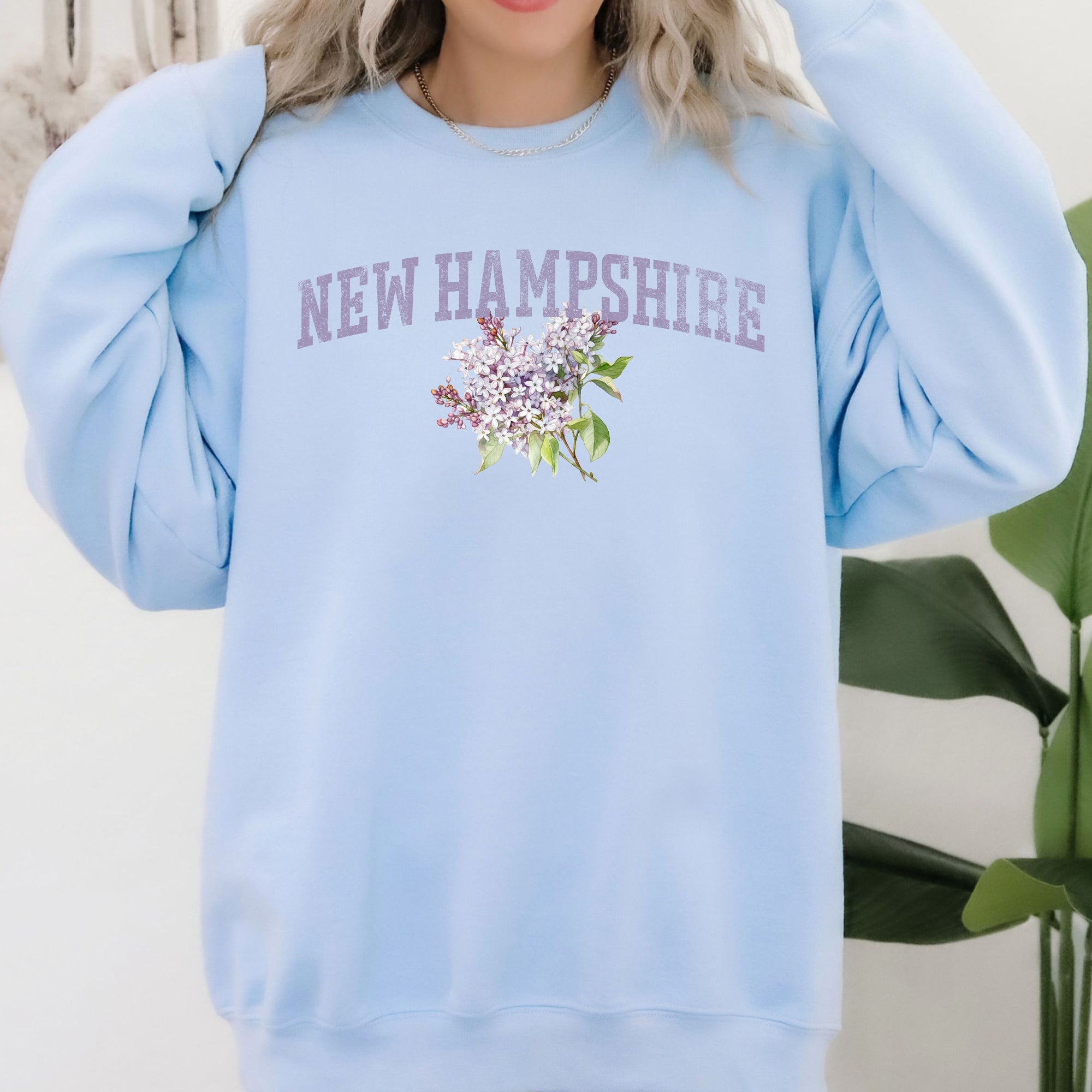 New Hampshire State Flower Sweatshirt