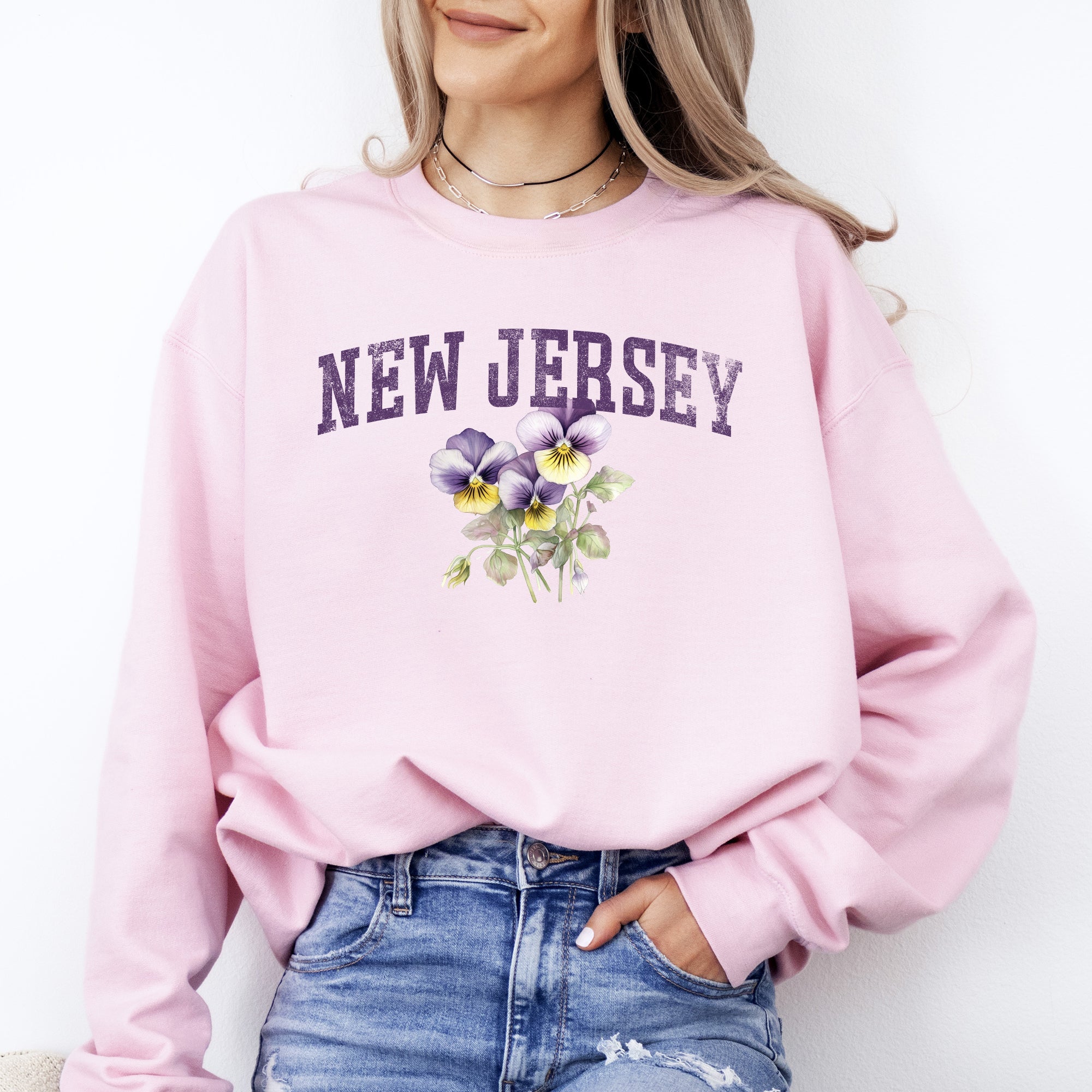 New Jersey State Flower Sweatshirt