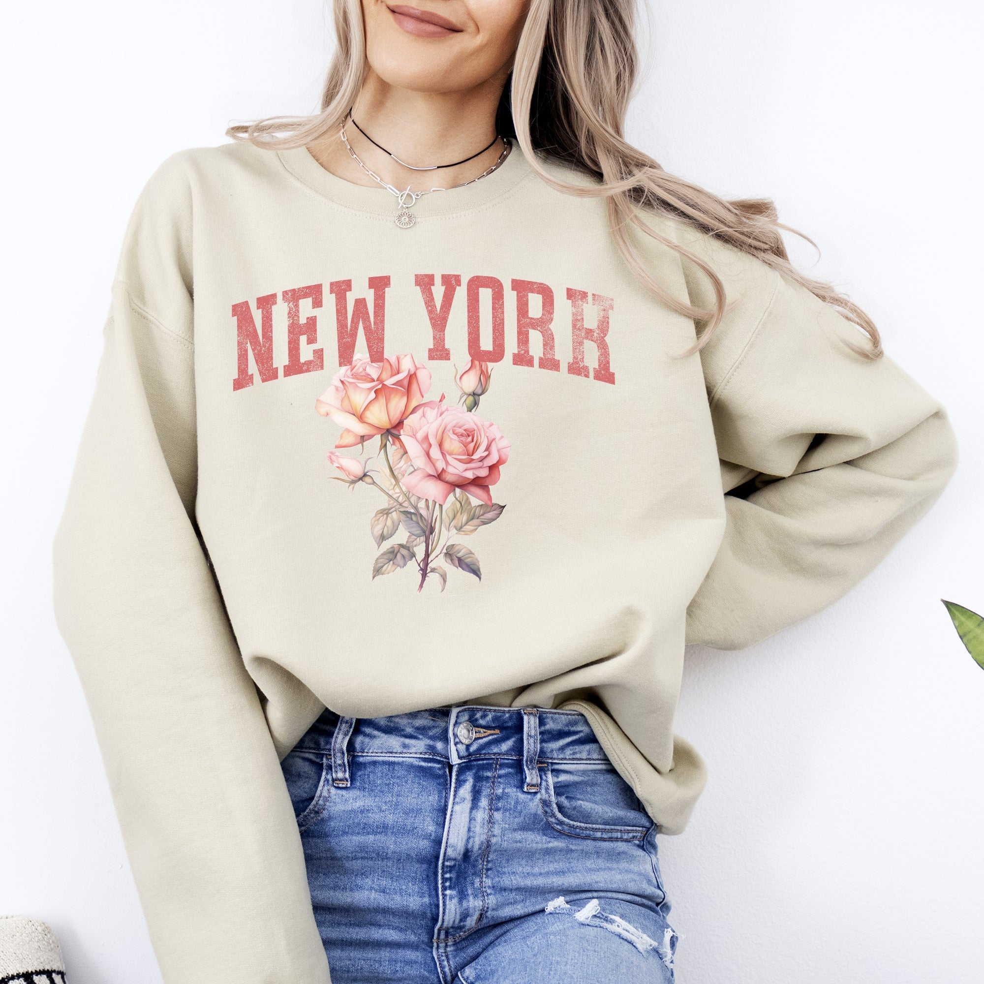 New York State Flower Sweatshirt