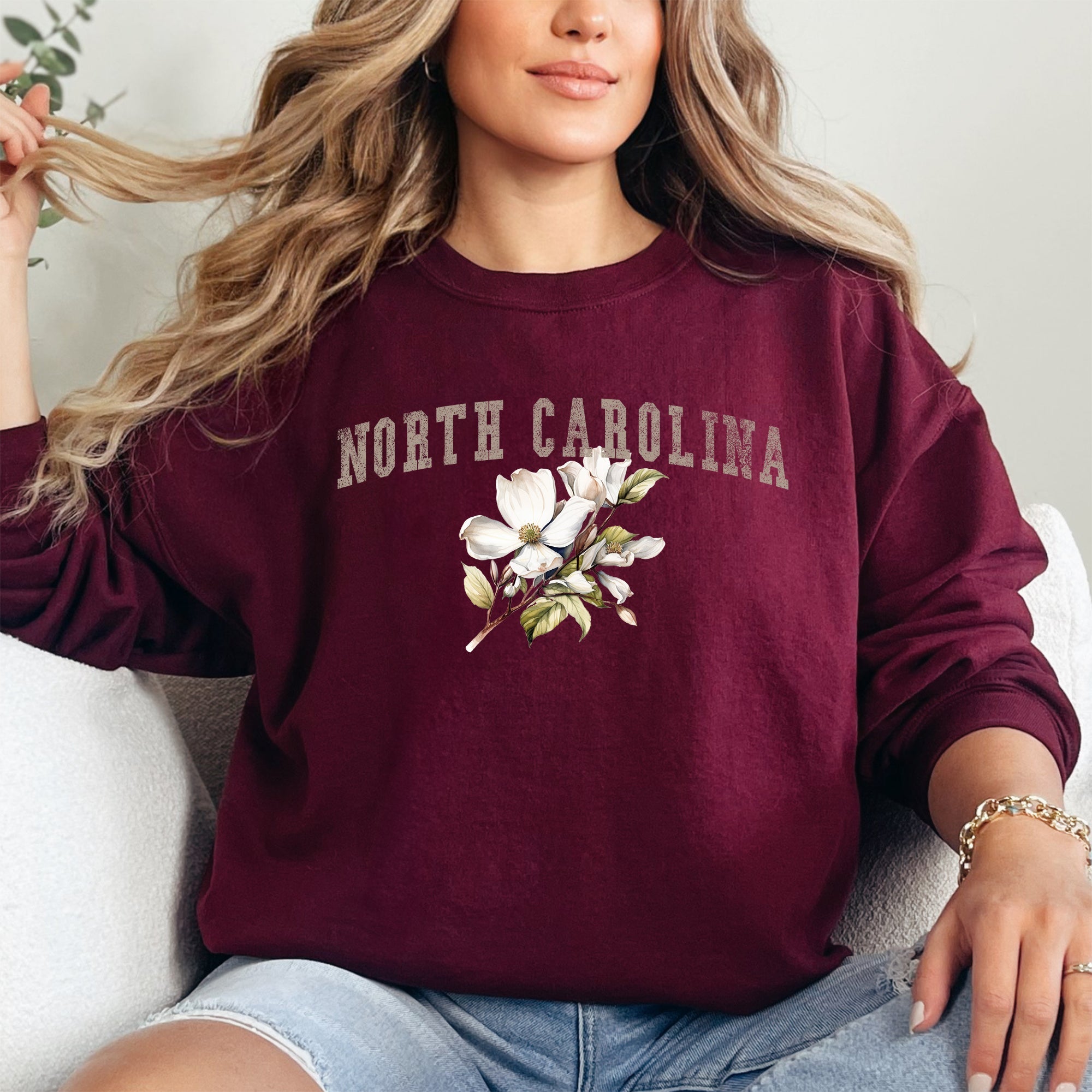 North Carolina State Flower Sweatshirt