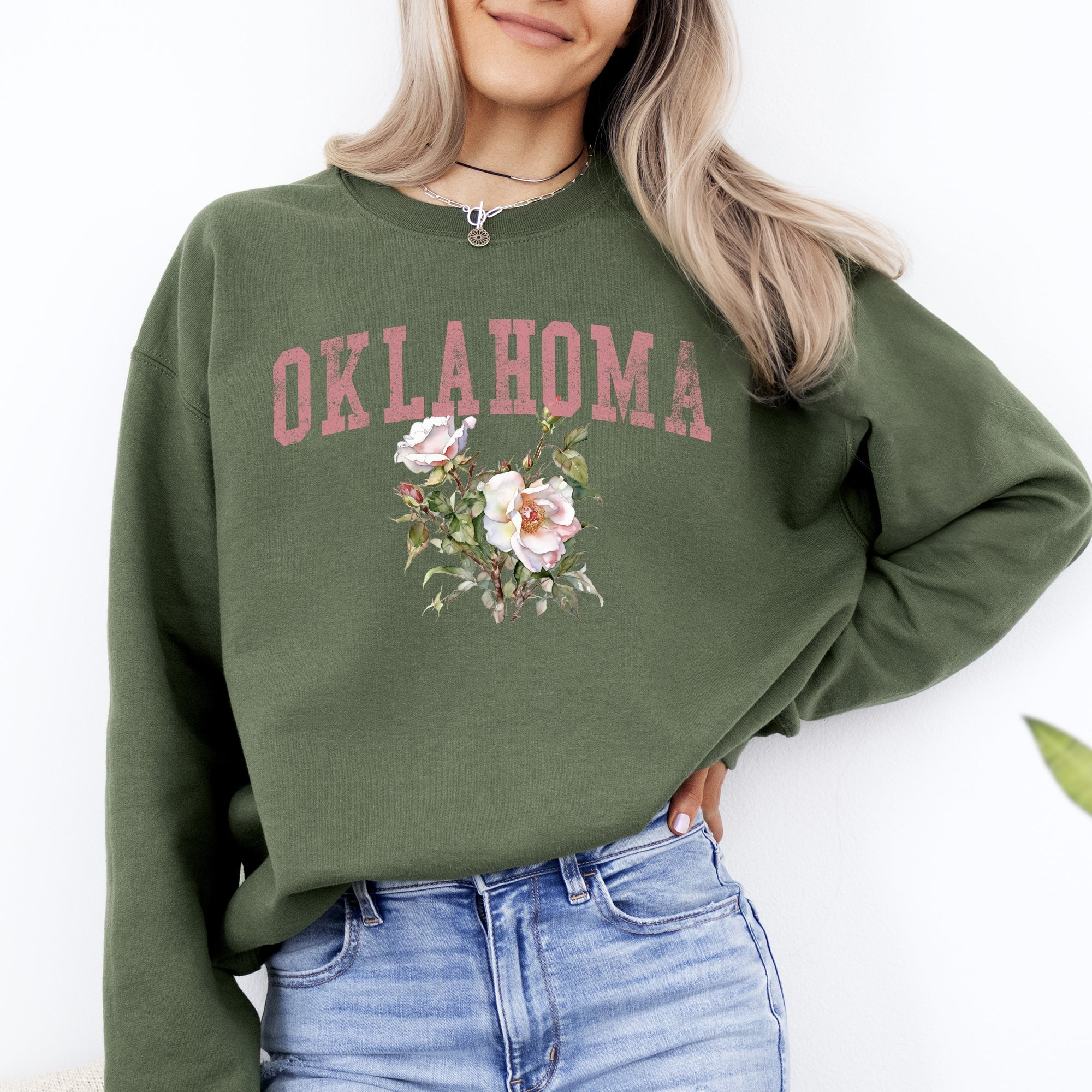 Oklahoma State Flower Sweatshirt