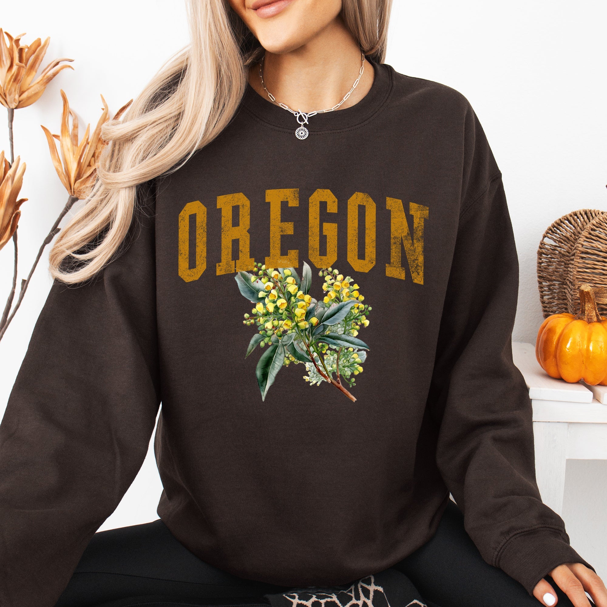 Oregon State Flower Sweatshirt