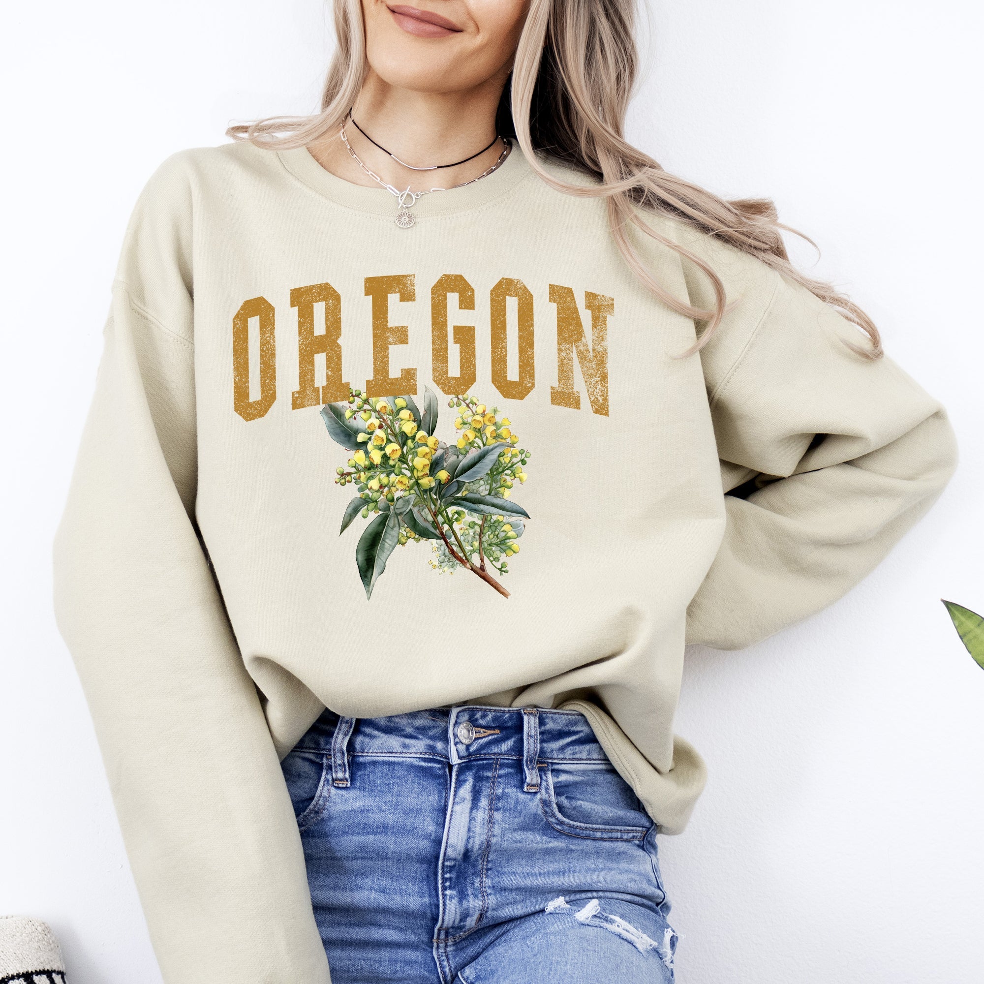 Oregon State Flower Sweatshirt