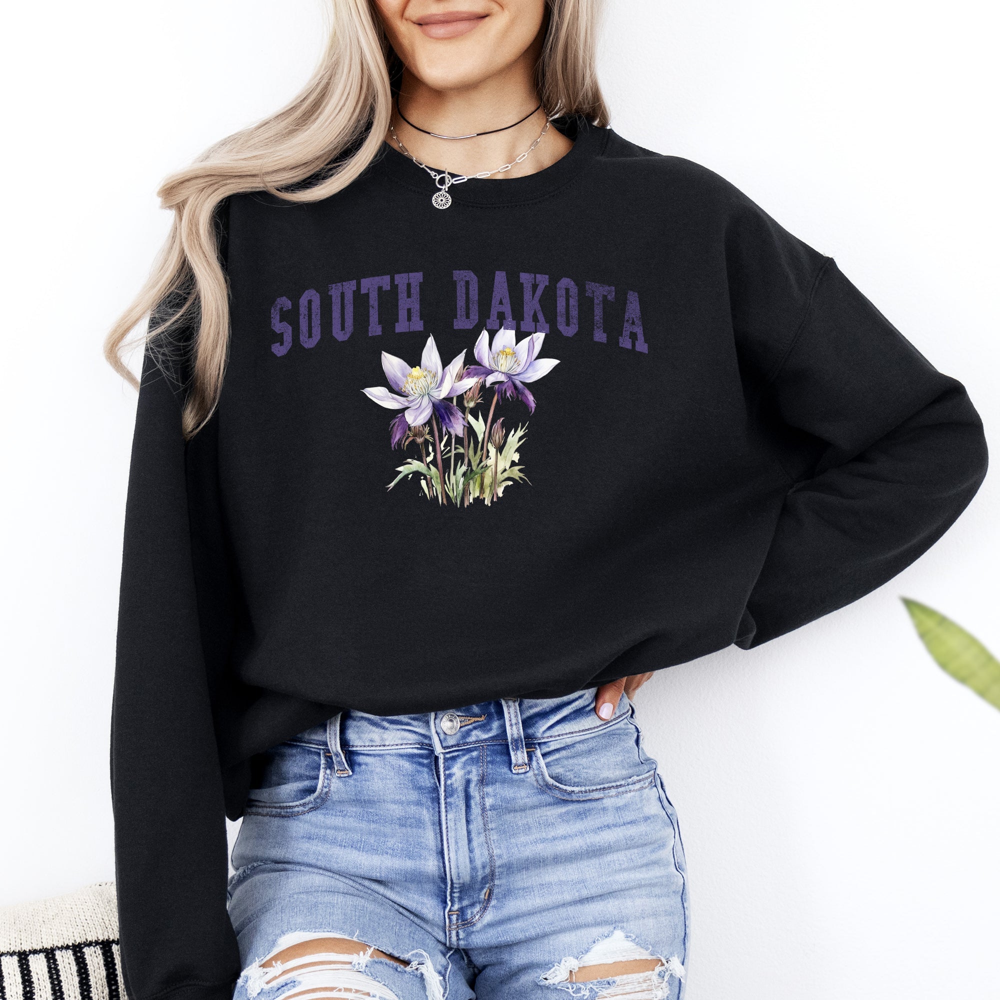 South Dakota State Flower Sweatshirt