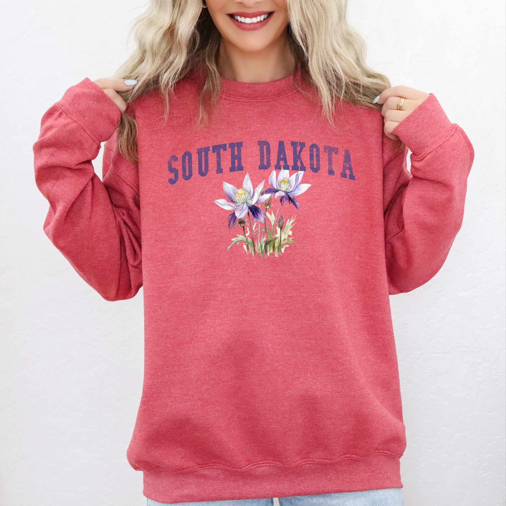 South Dakota State Flower Sweatshirt