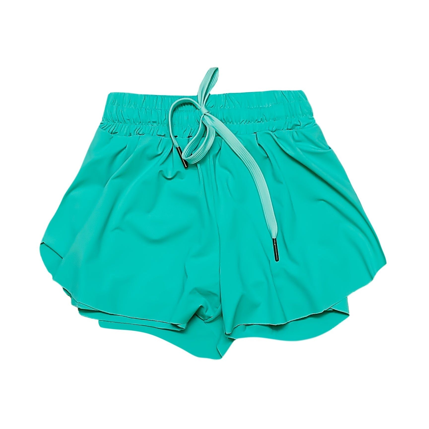 Teal Adult Butterfly Shorts
