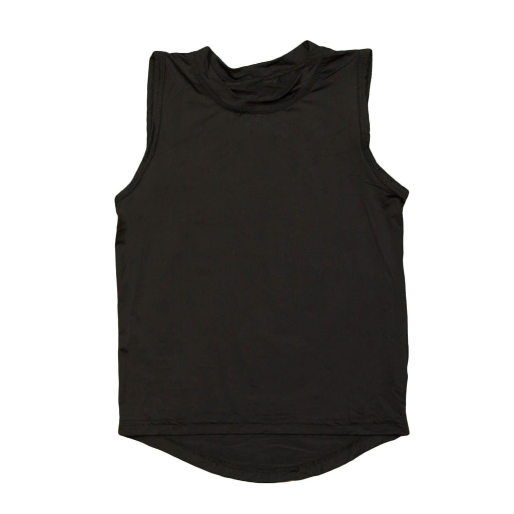 Black High Low Adult Tank